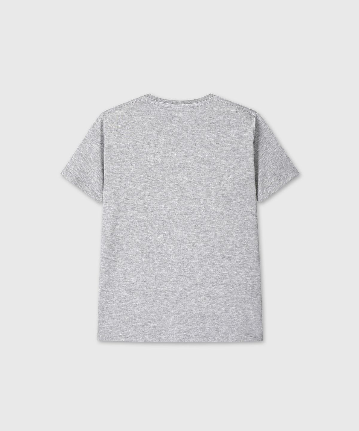 다이브인(DIVEIN) REGULAR FIT T-SHIRTS (MELANGE GRAY)