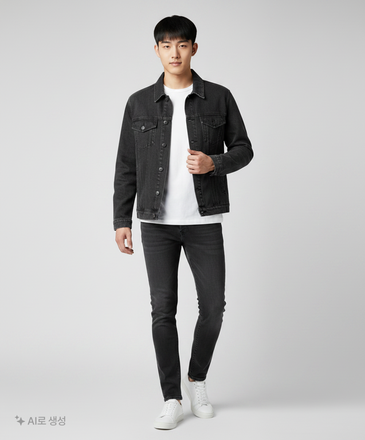 브랜디드(BRANDED) 데님/트러커 재킷 M