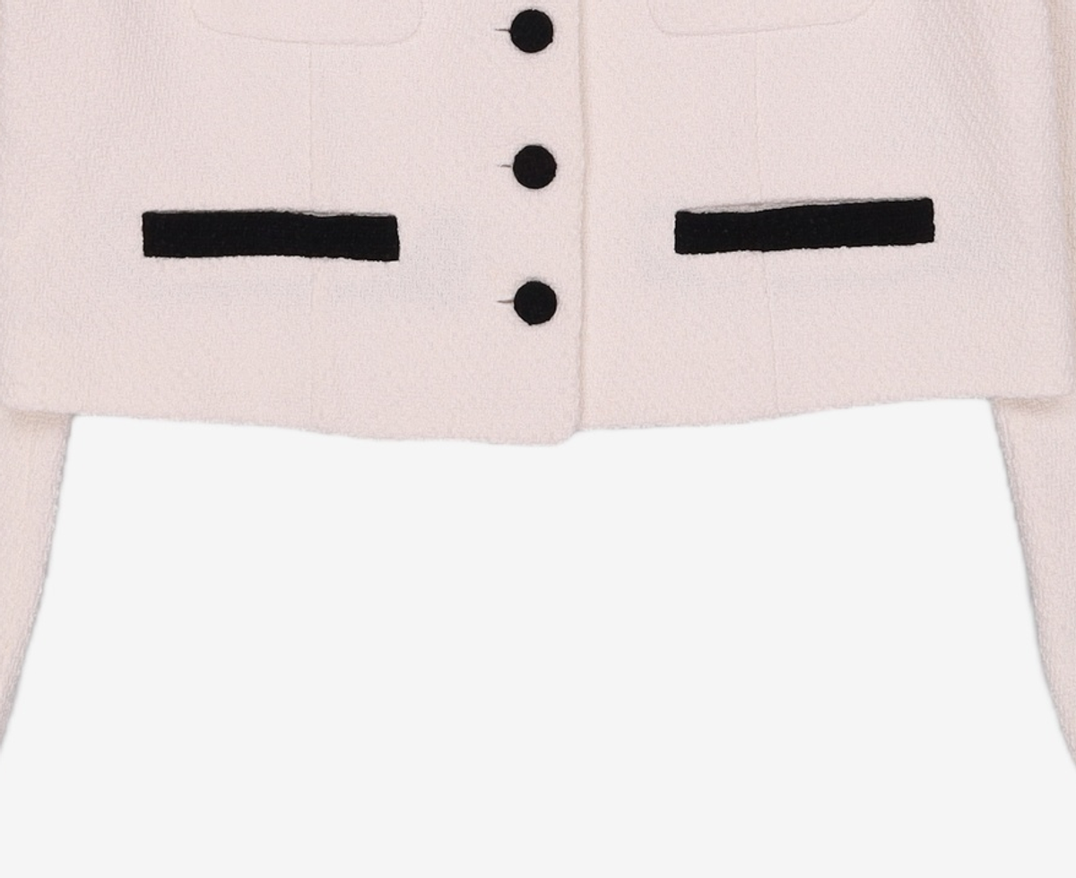 미쏘(MIXXO) 테일러드 트위드 자켓 MIWJKD411G M