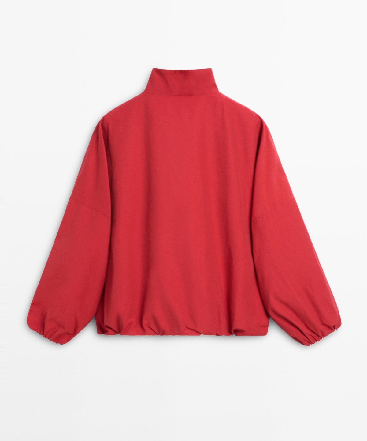 마시모두띠(MASSIMO DUTTI) 테크니컬 사이드 버튼 봄버 재킷