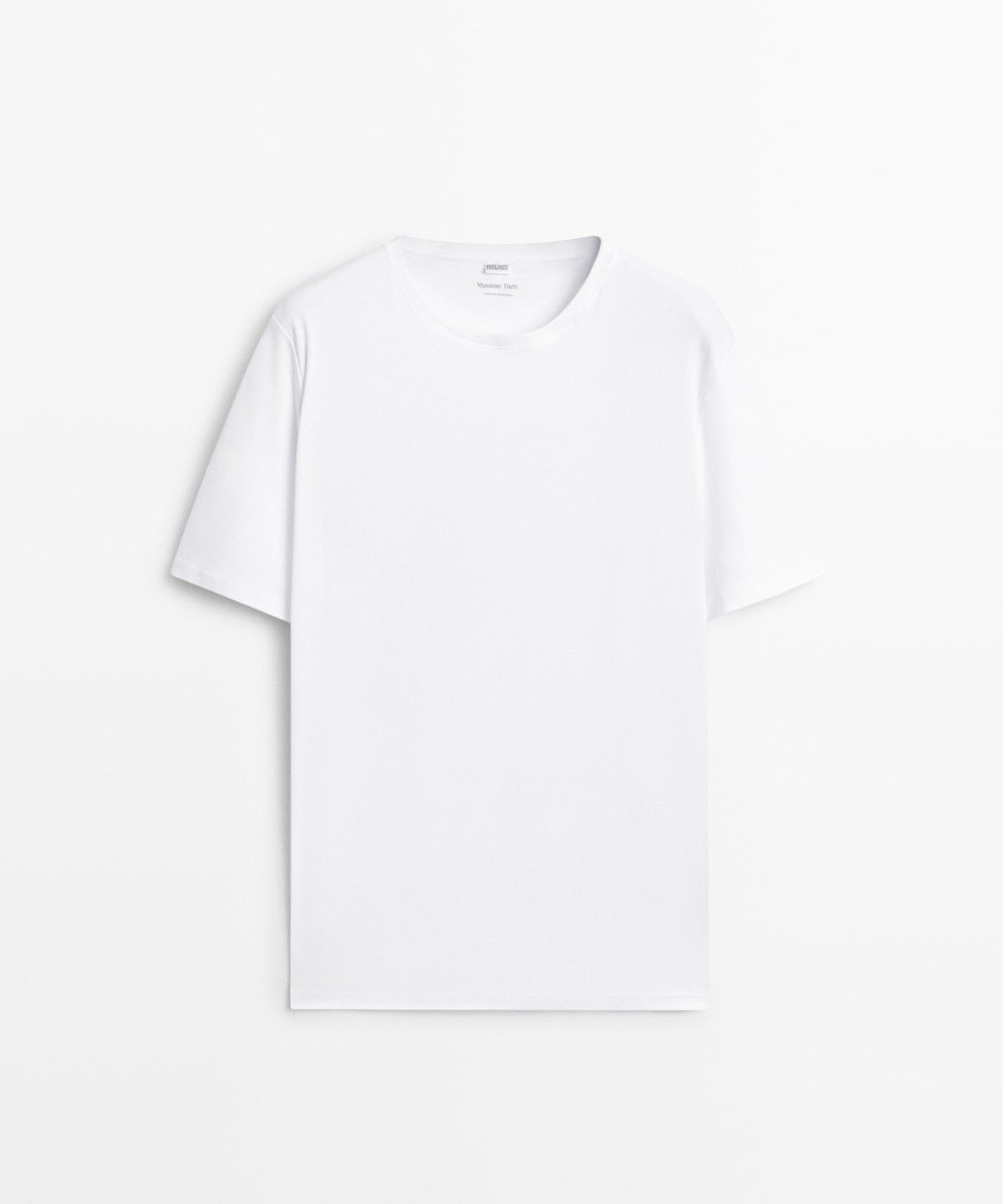 마시모두띠(MASSIMO DUTTI) 쇼트 슬리브 파자마 탑 & 스트라이프 팬츠