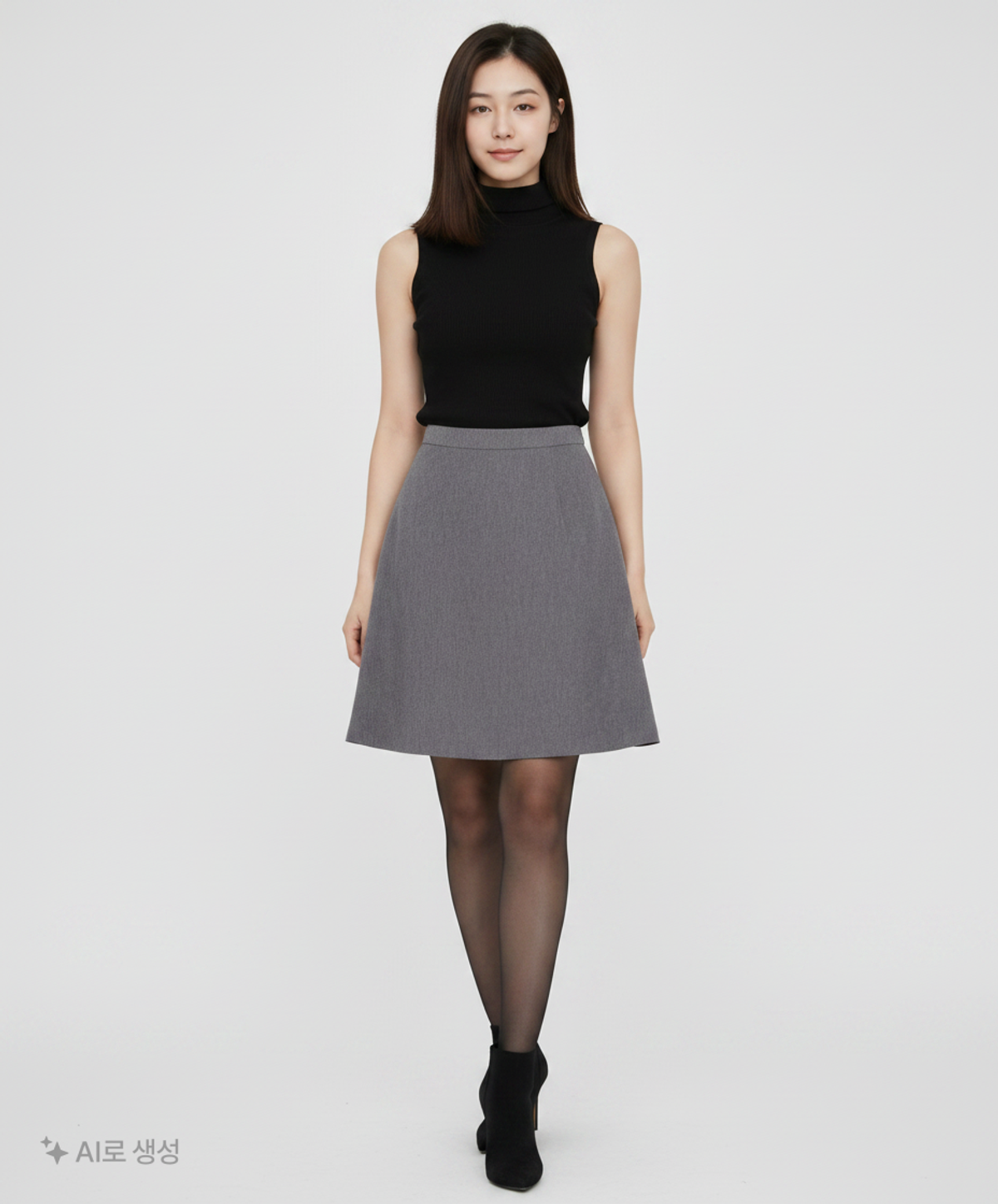 무신사 스탠다드(MUSINSA STANDARD) 미디스커트 XS