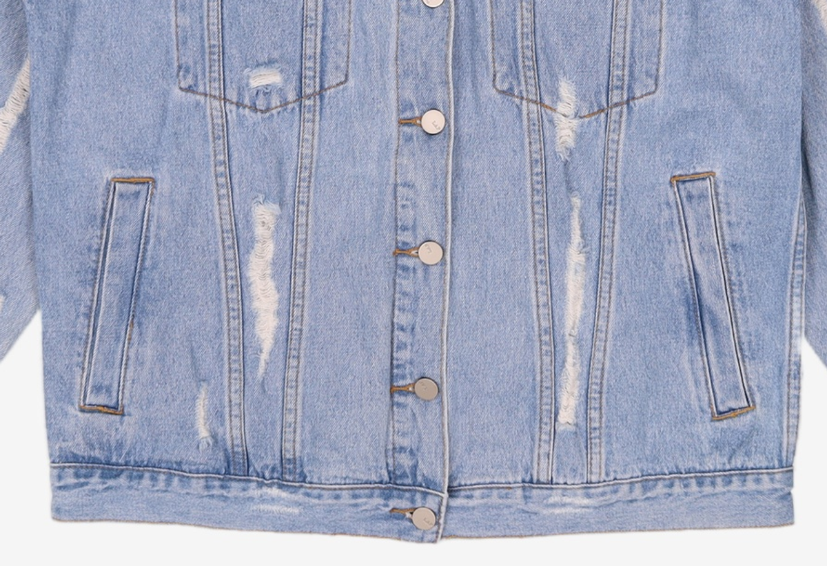 랩(LAP) Edition) DENIM JACKET(AJ4DZ861) FREE