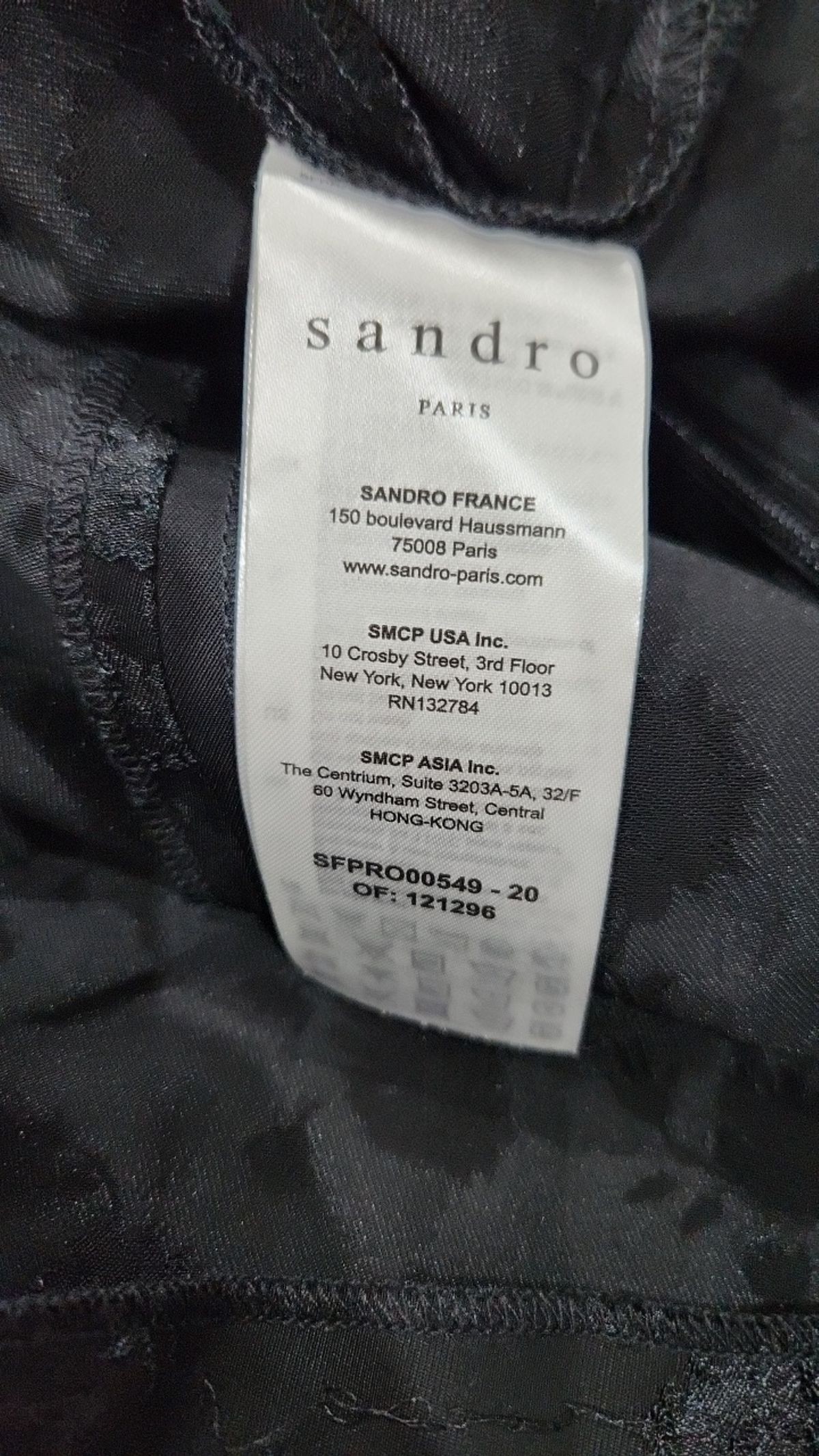 산드로(Sandro) 미니 원피스 40