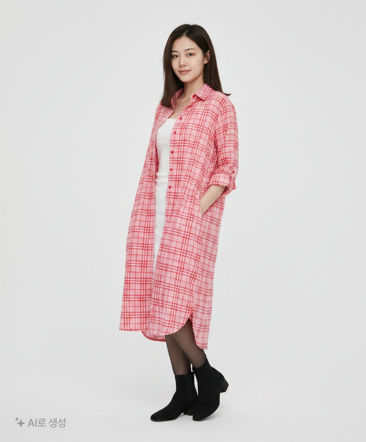 샤트렌(CHATELAINE) 캐주얼 셔츠 90