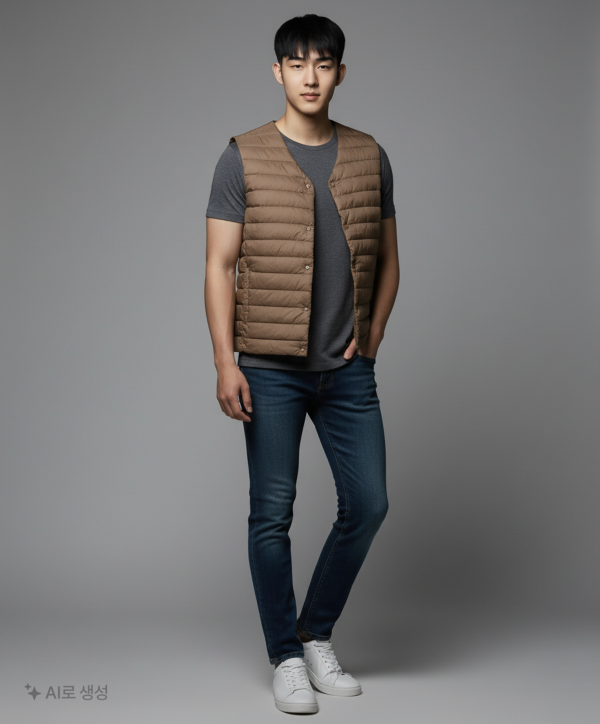 지오다노(GIORDANO) 패딩 베스트 M