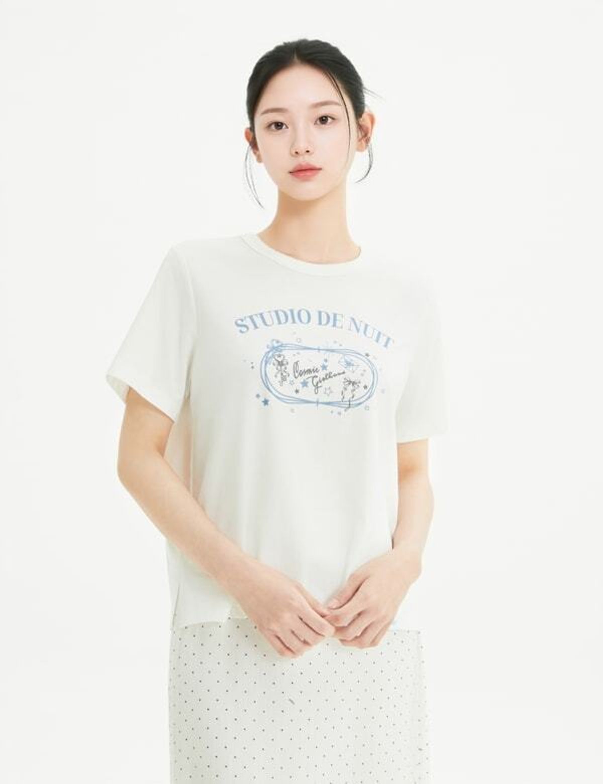 로엠(ROEM) 프린팅 티셔츠 RMHWG37R15