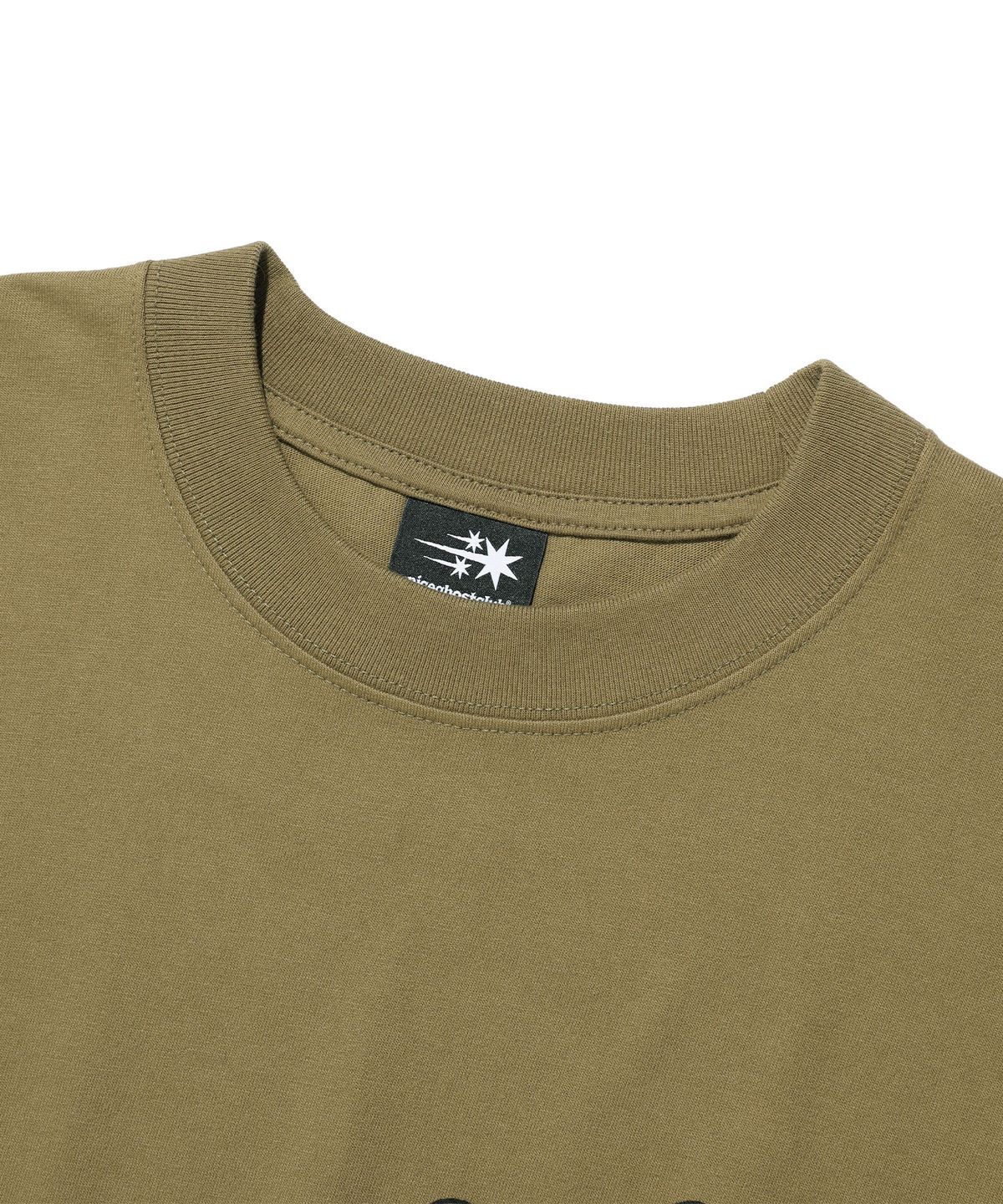 나이스고스트클럽(NICEGHOSTCLUB) GHOST ANGELS PHOTO BIG BIG TEE_KHAKI(NG2FMUT543A)