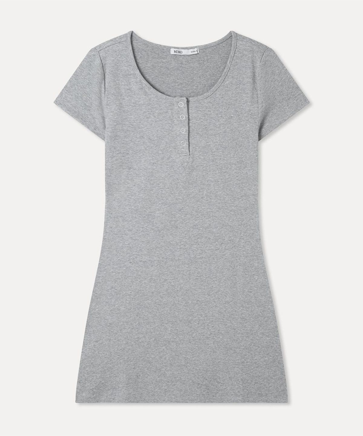 미쏘(MIXXO) 반팔 미니 원피스_MIWOWG712G
