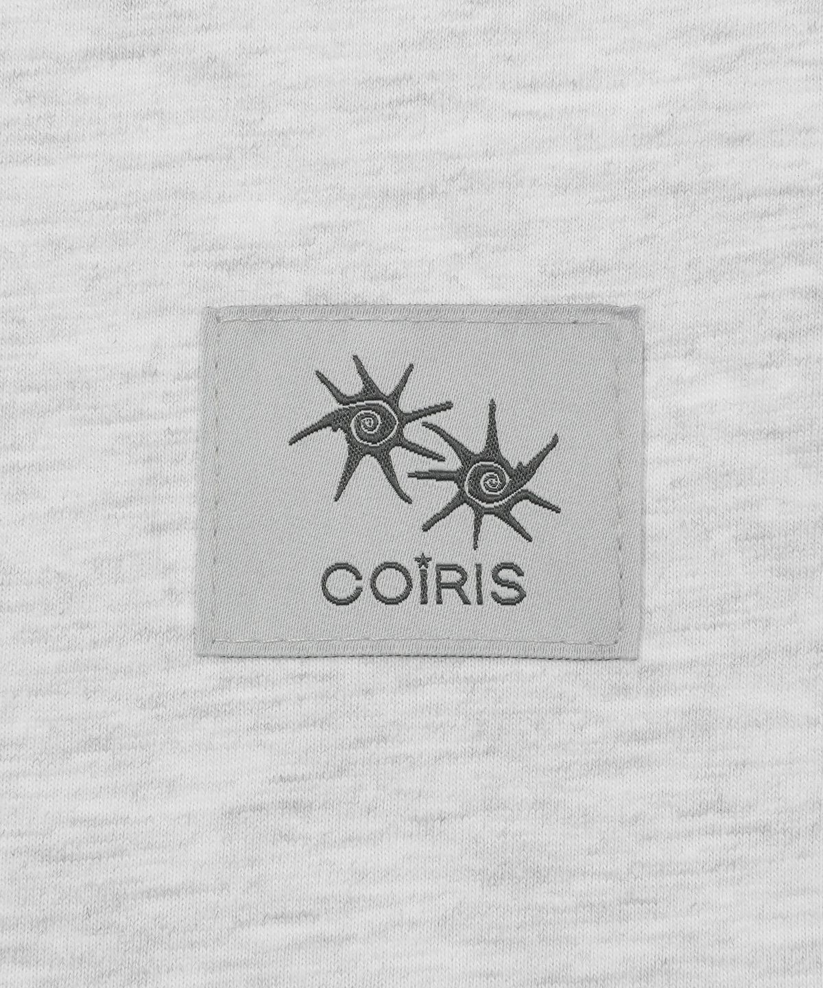코이리스(COIRIS) 호타루 레터링 배색 링거 반팔 티 (2컬러)