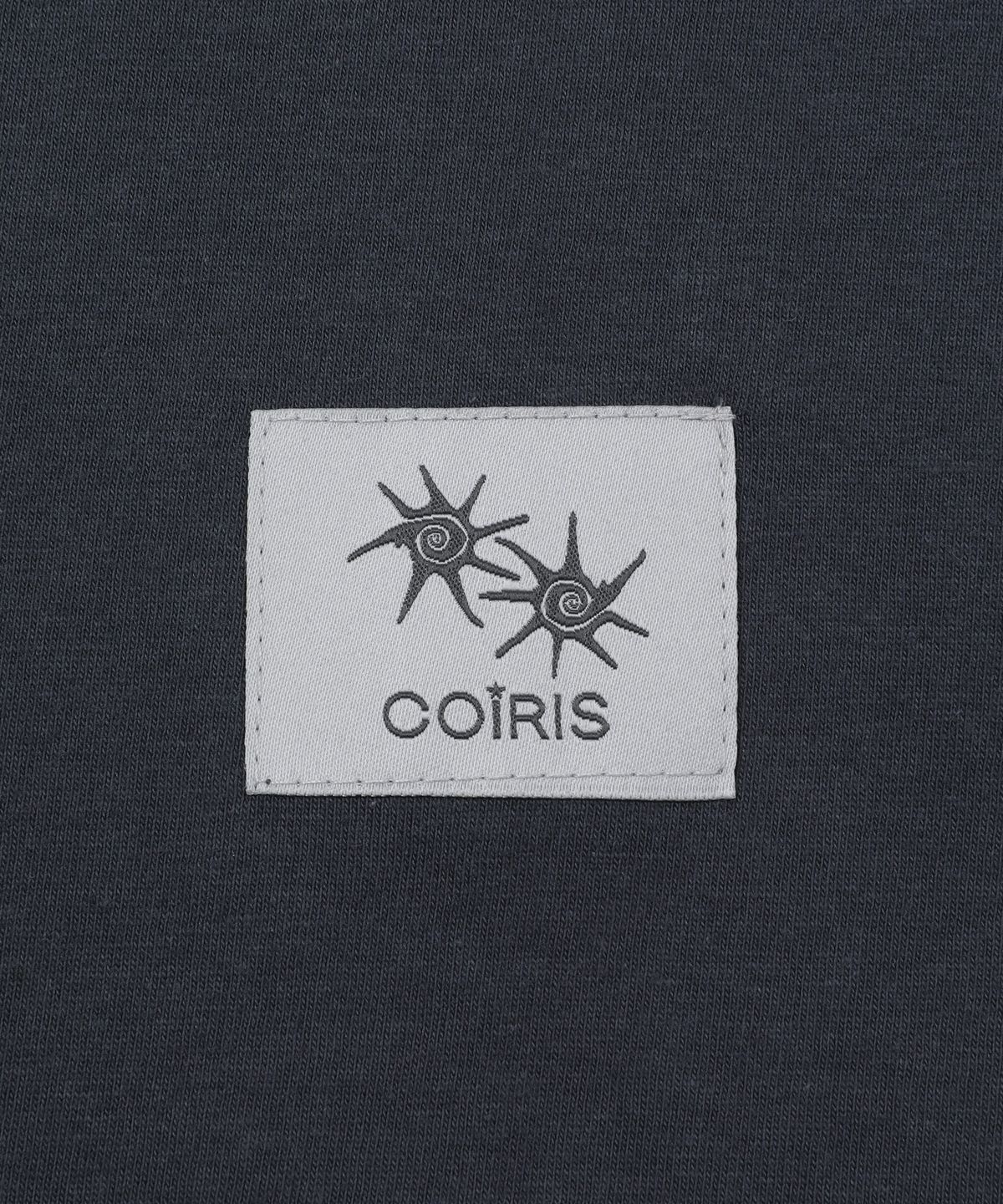 코이리스(COIRIS) 호타루 레터링 배색 링거 반팔 티 (2컬러)