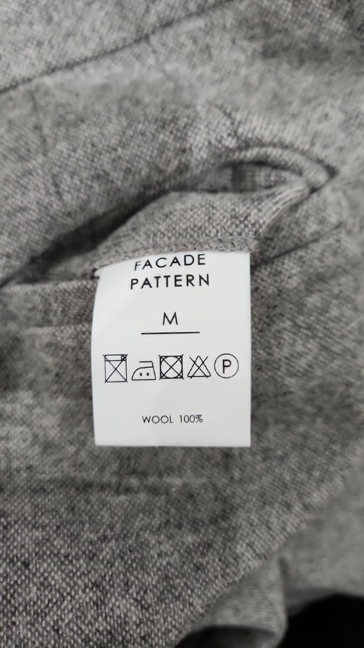 파사드패턴(FACADE PATTERN) 슈트 팬츠/슬랙스 M