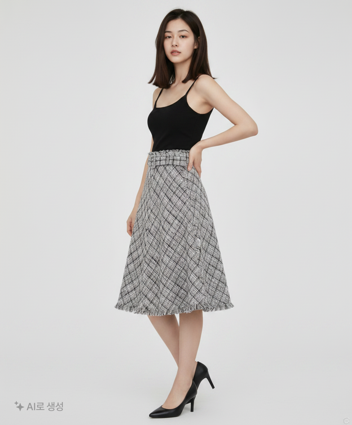 자라(ZARA) 미디스커트 M