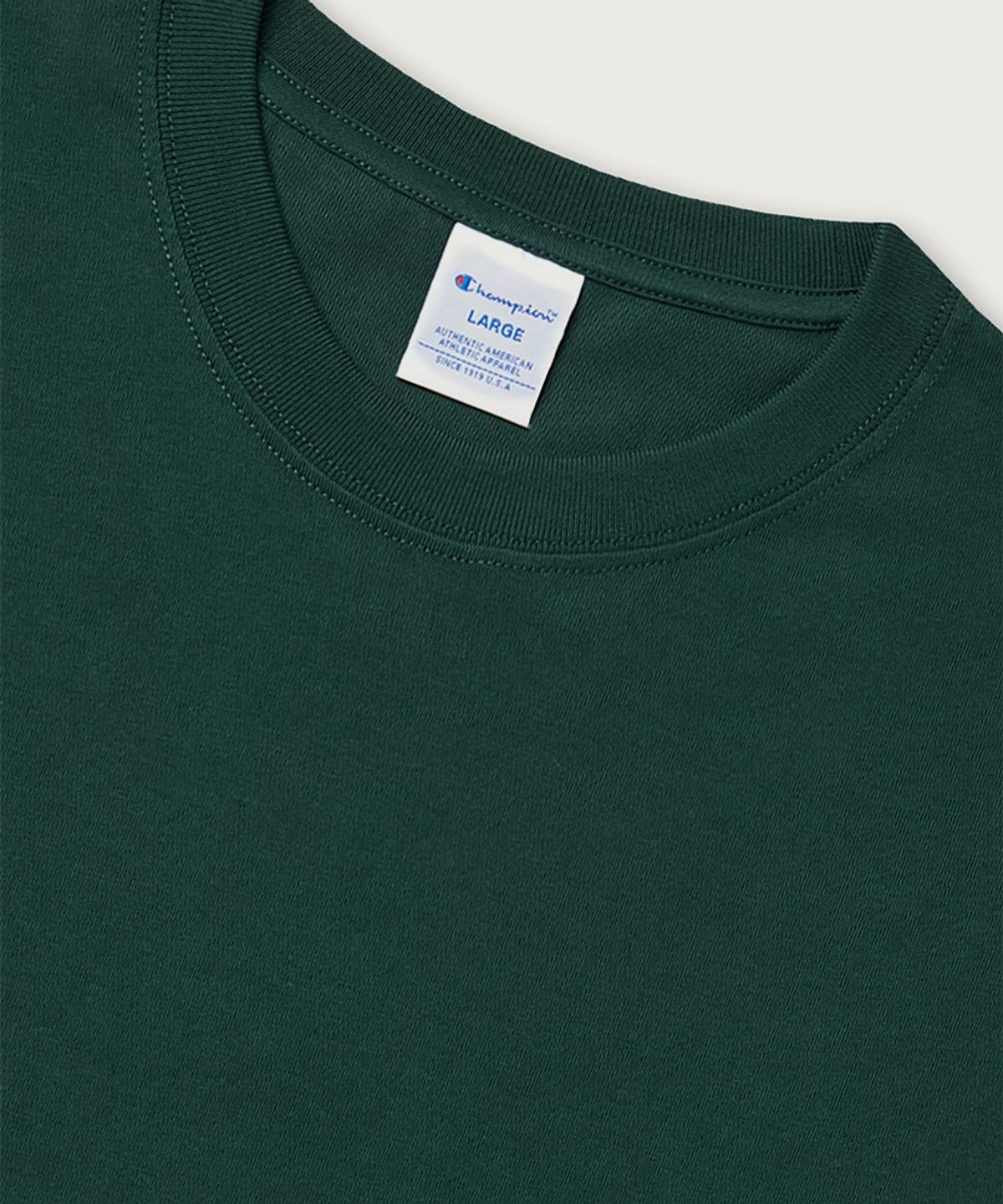 챔피온(CHAMPION) 조그택 반팔 티셔츠 Dark Green