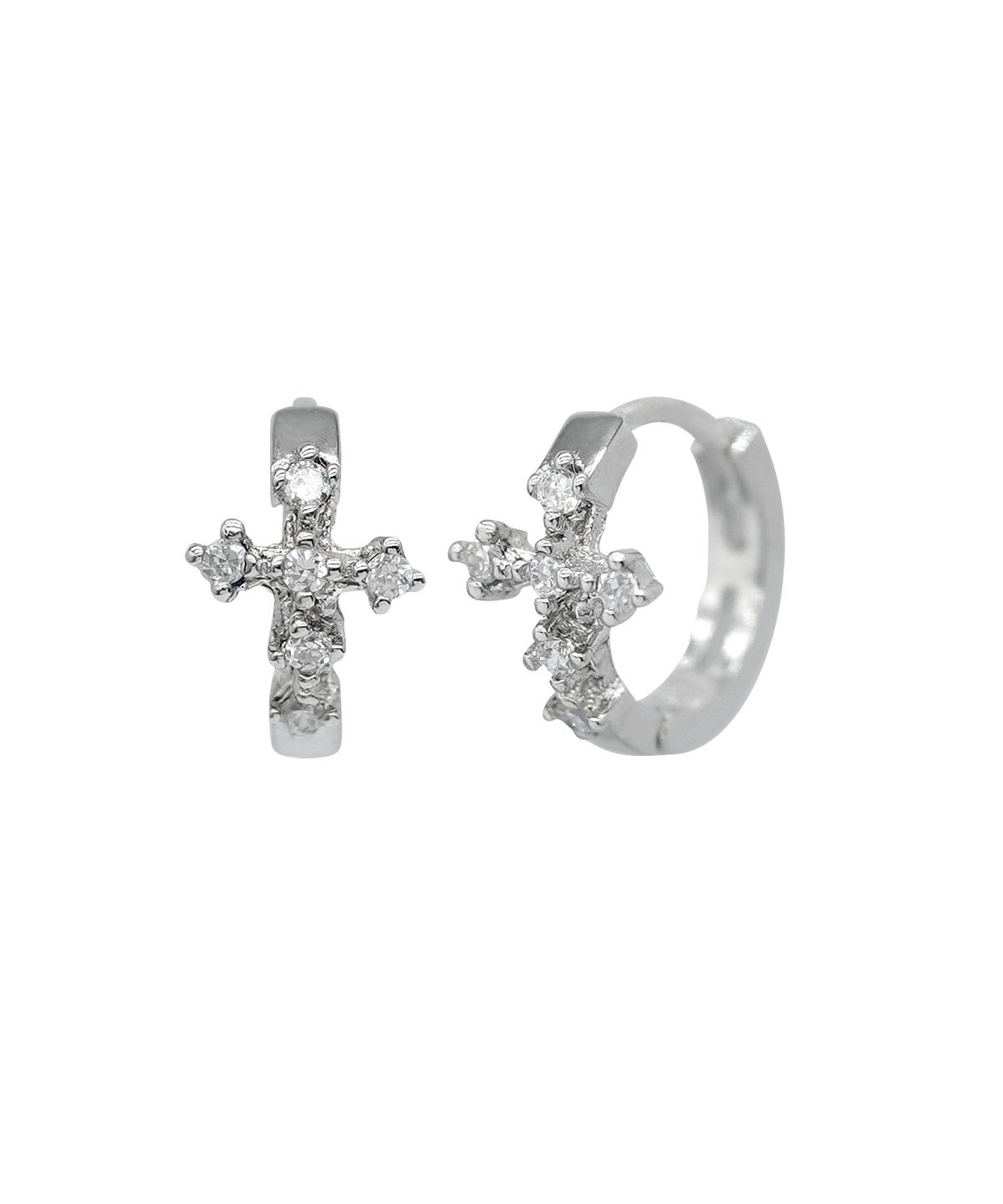 아이엠제이(IAMJ) [925 Silver] 루미 크로스 귀걸이