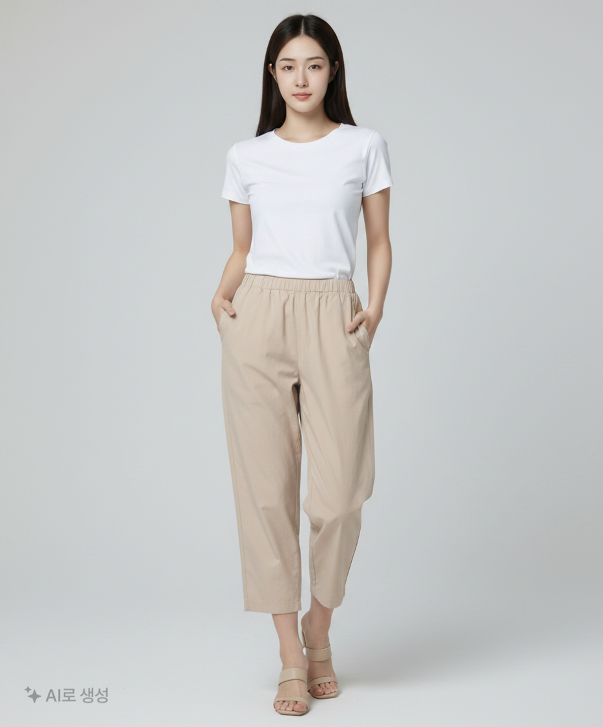 유니클로(UNIQLO) 코튼 팬츠 XL