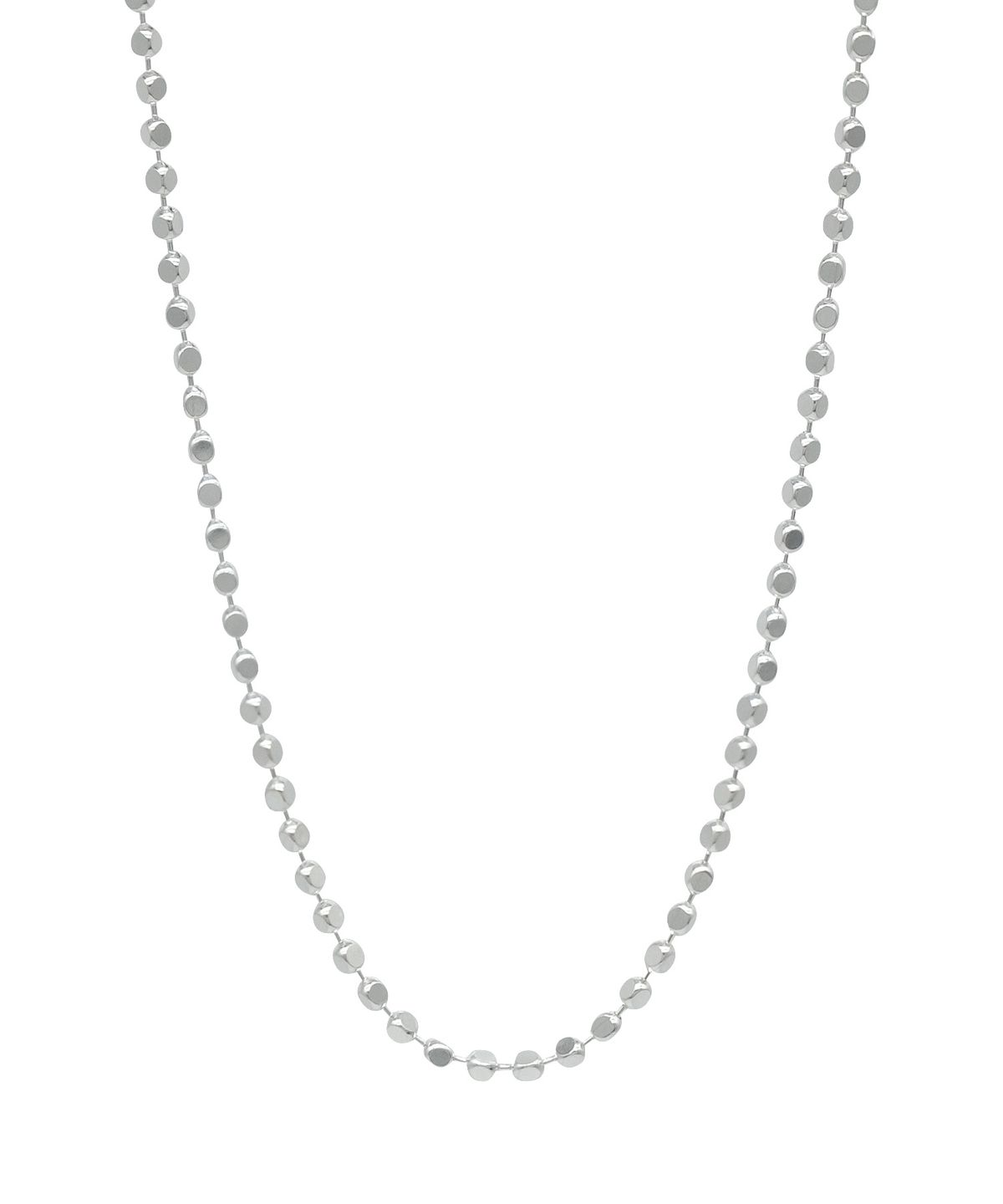 아이엠제이(IAMJ) [925 Silver] 베이직 글로우볼 목걸이 (2types)