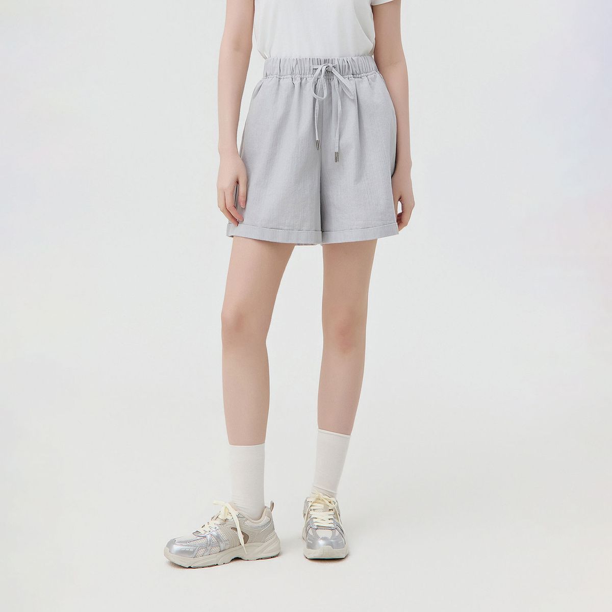 마틴골프(MARTINE GOLF) Easy Cabra Half Pants_L/GRAY