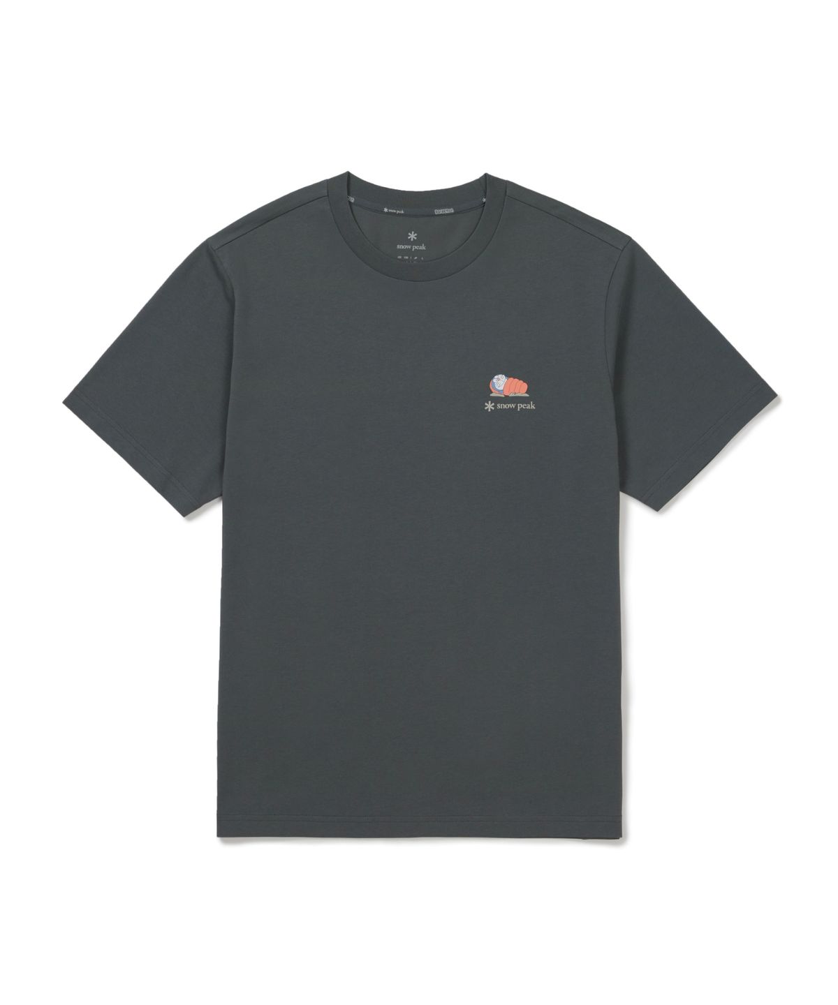스노우피크 어패럴(SNOWPEAK APPAREL) [스노우피크 I 도라에몽] 캠핑 반팔 티셔츠 (S26MUFTS94) Urban Green