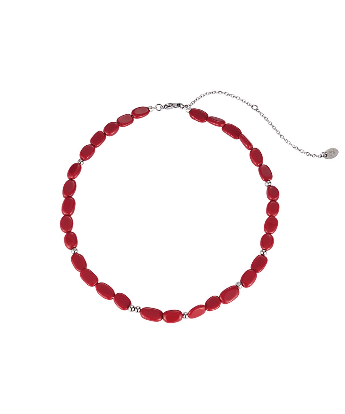 엔프프(NFF) temper stone necklace-red