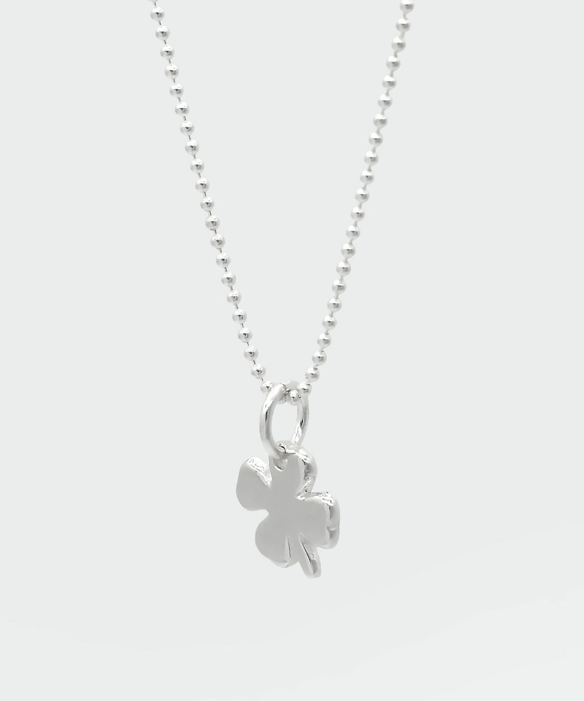 아이엠제이(IAMJ) [925 Silver] 퓨어 클로버 목걸이
