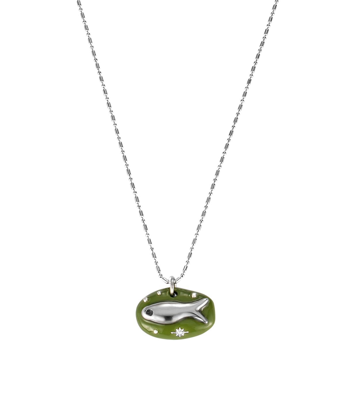 엔프프(NFF) minnow necklace-green