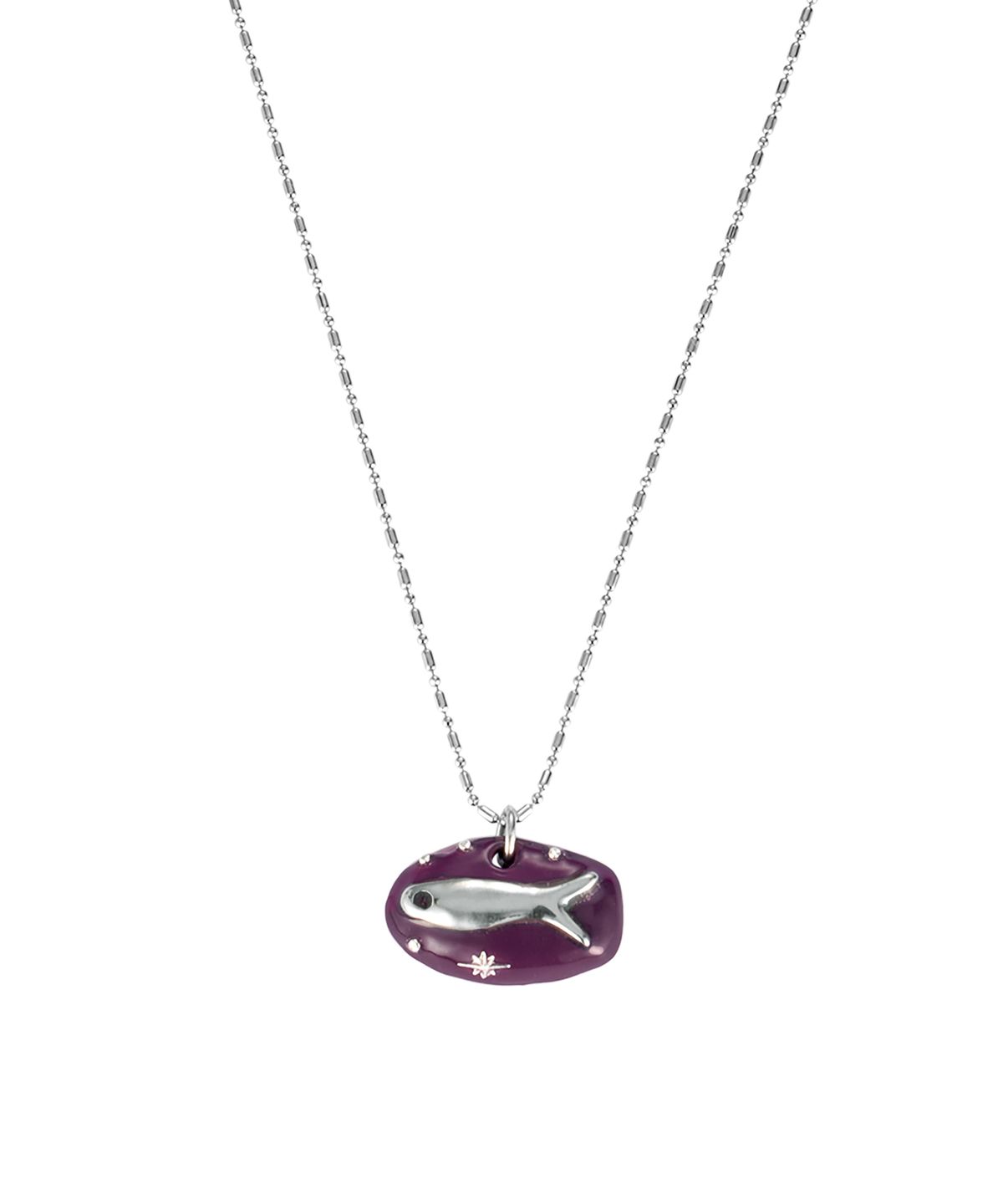 엔프프(NFF) minnow necklace-purple