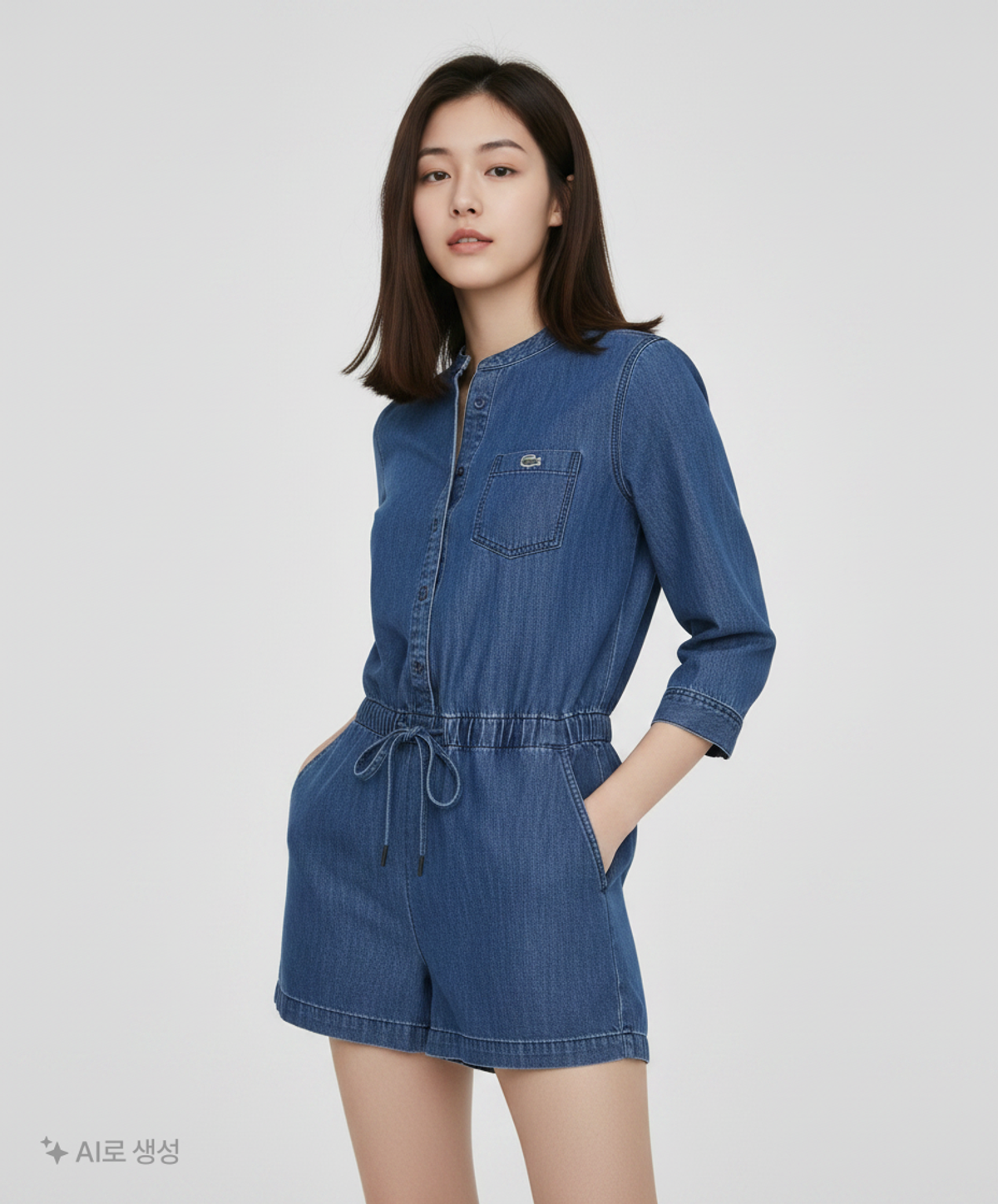 라코스테(LACOSTE) 점프 슈트 38