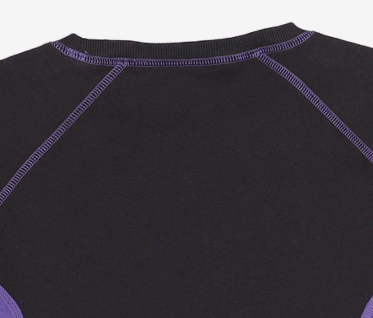 예일(YALE) [ONEMILE WEAR] NYLON FABRIC MIXED CREWNECK BLACK M