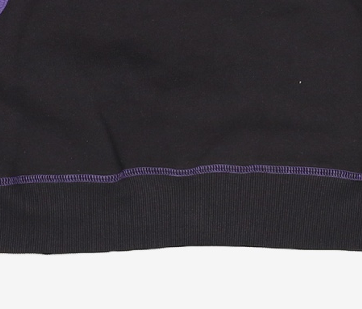 예일(YALE) [ONEMILE WEAR] NYLON FABRIC MIXED CREWNECK BLACK M