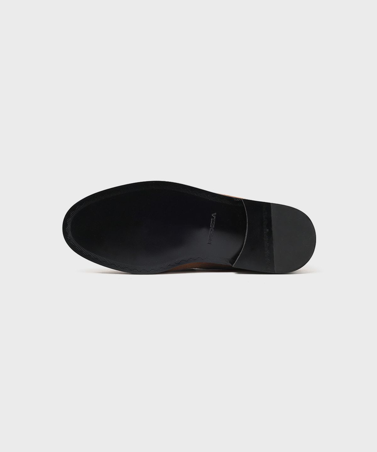 피렌체 아뜨리에(FIRENZE ATELIER) [홍창] 셔링디테일 스탠다드 페니로퍼 4080 [MID BROWN SUEDE]