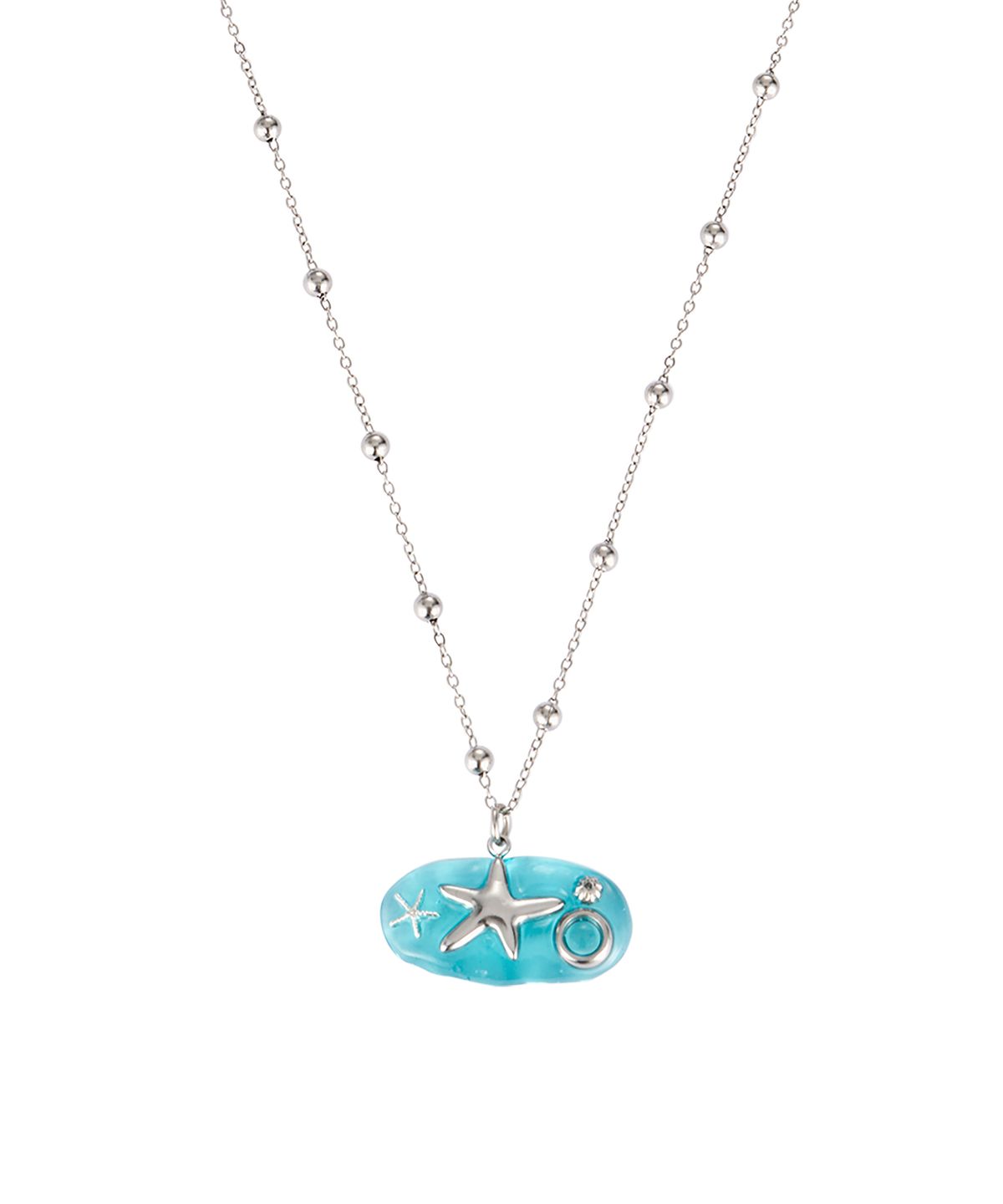 엔프프(NFF) marin necklace-blue