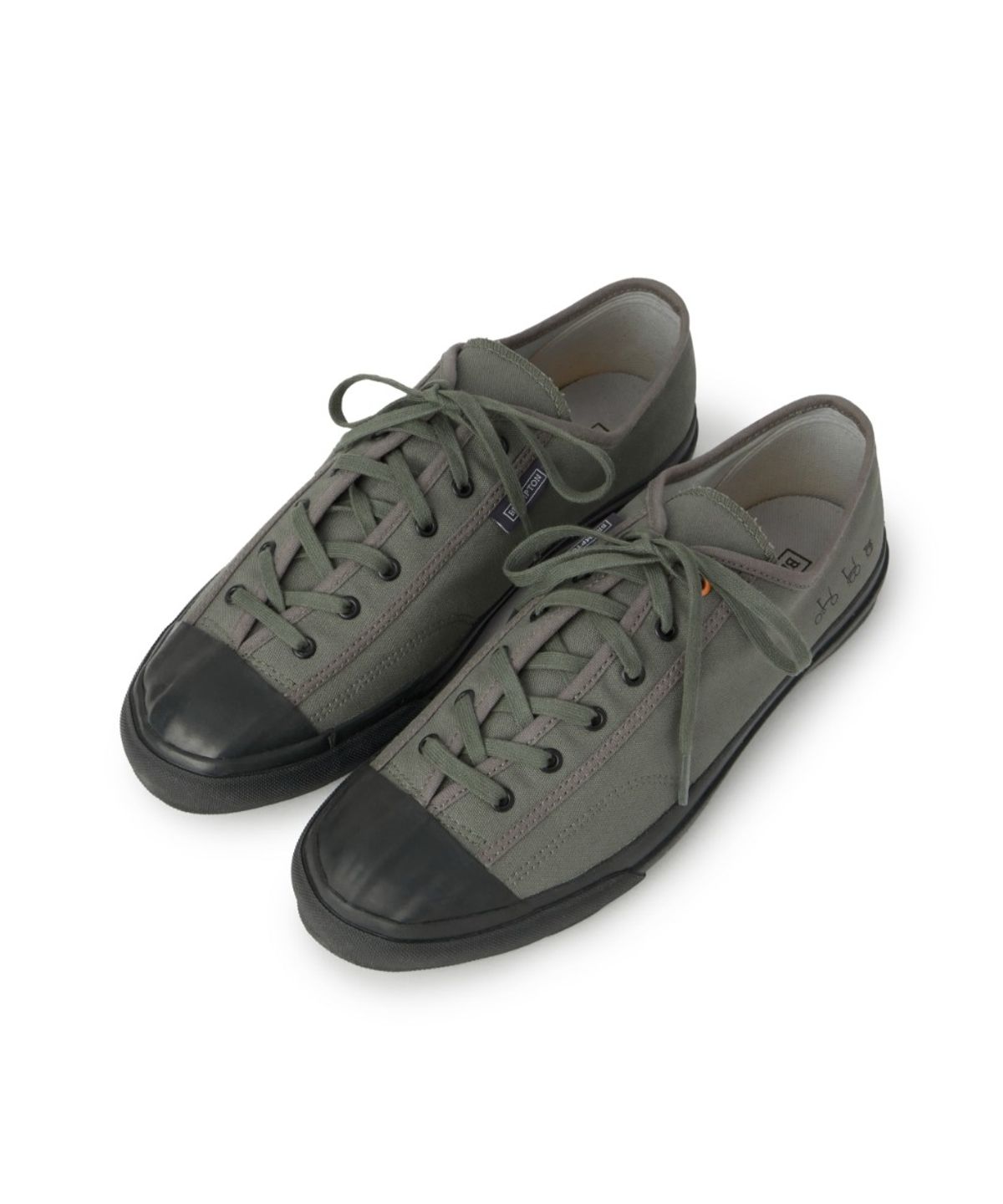브롬톤 런던(BROMPTON LONDON) HERITAGE CLASSIC SNEAKERS - KHAKI (P265USN420)