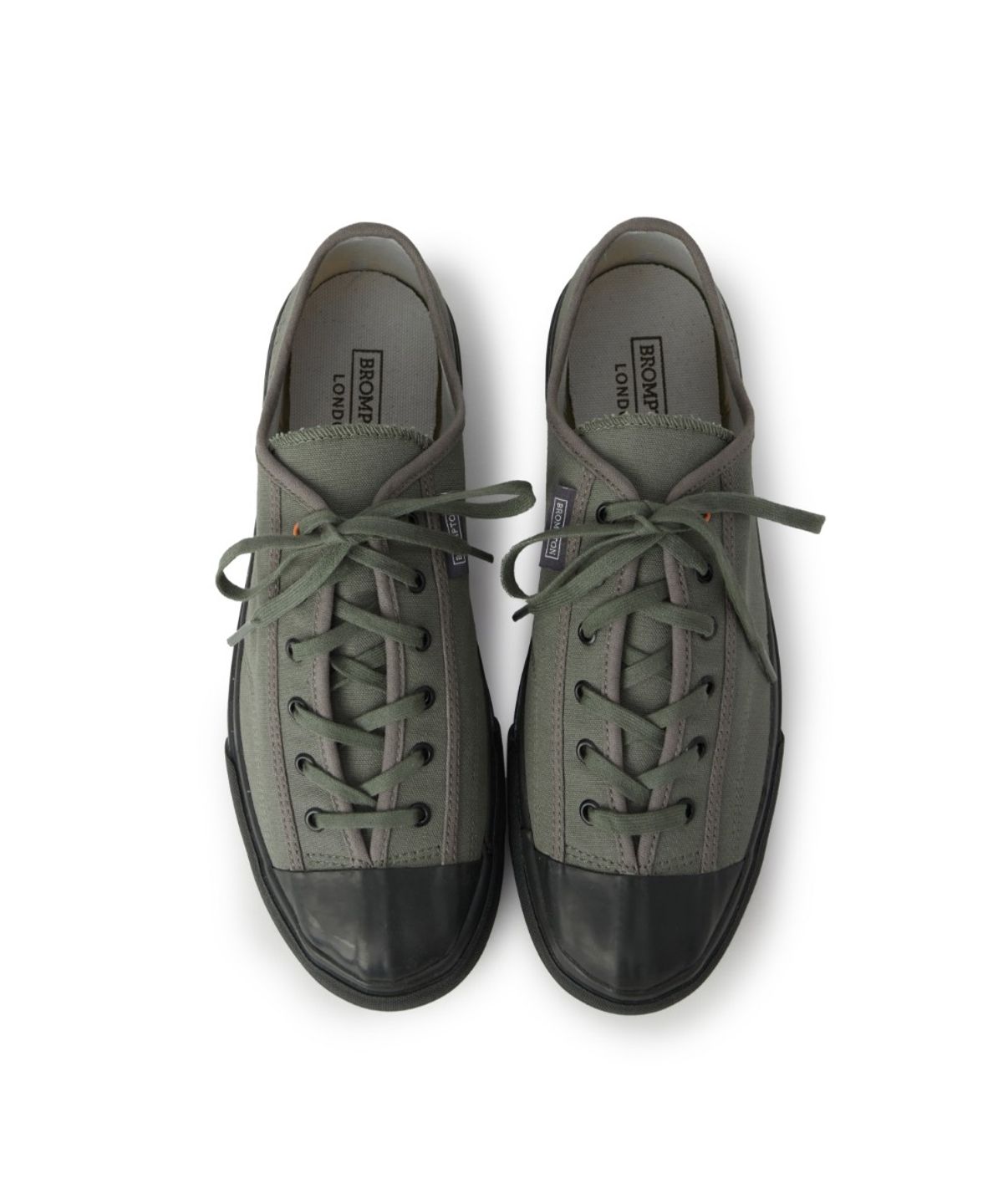 브롬톤 런던(BROMPTON LONDON) HERITAGE CLASSIC SNEAKERS - KHAKI (P265USN420)