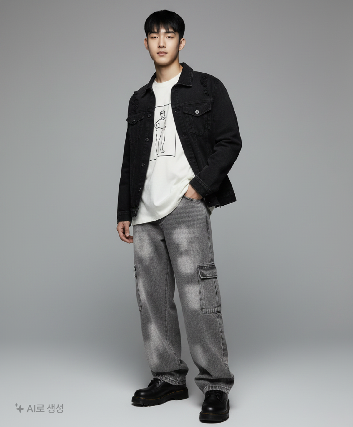 엑스톤즈(XTONZ) 청/데님 팬츠 L