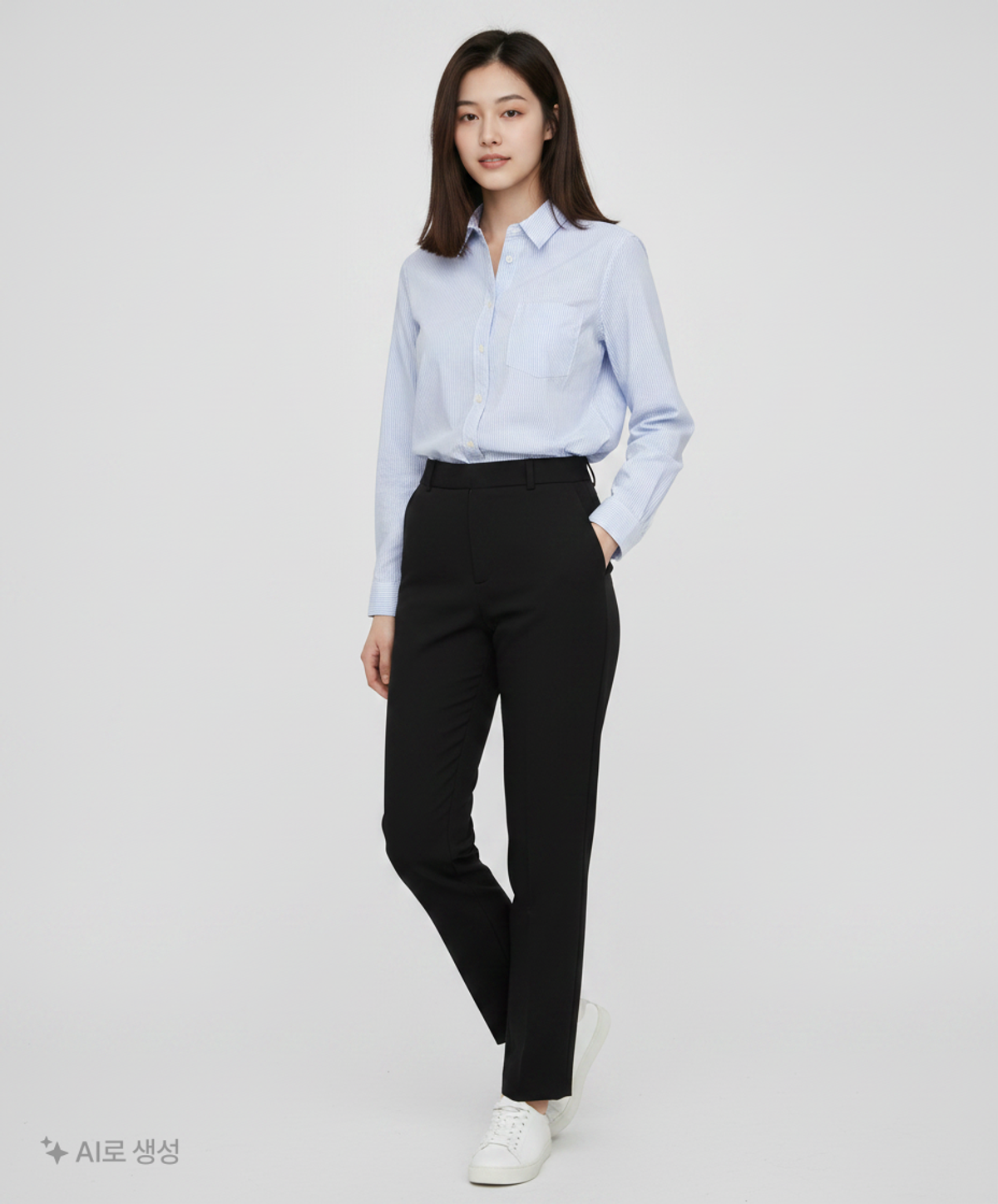 지오다노(GIORDANO) 캐주얼 셔츠 90