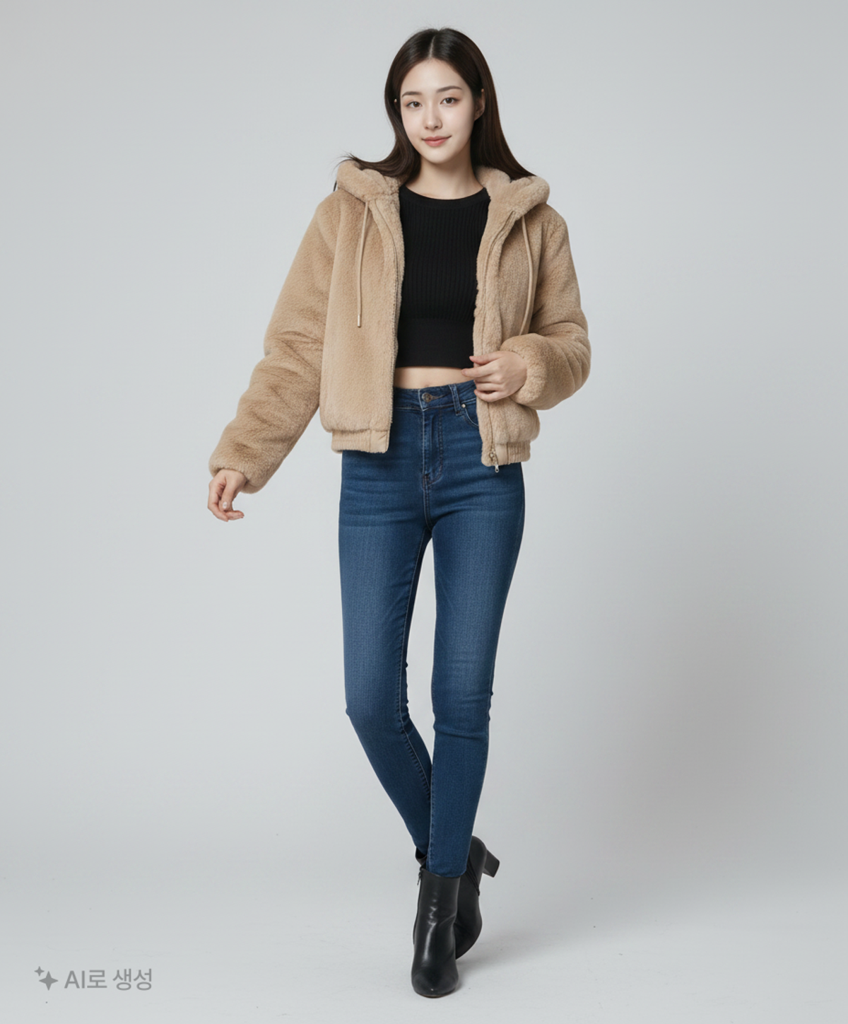 자라(ZARA) 무스탕/퍼 M