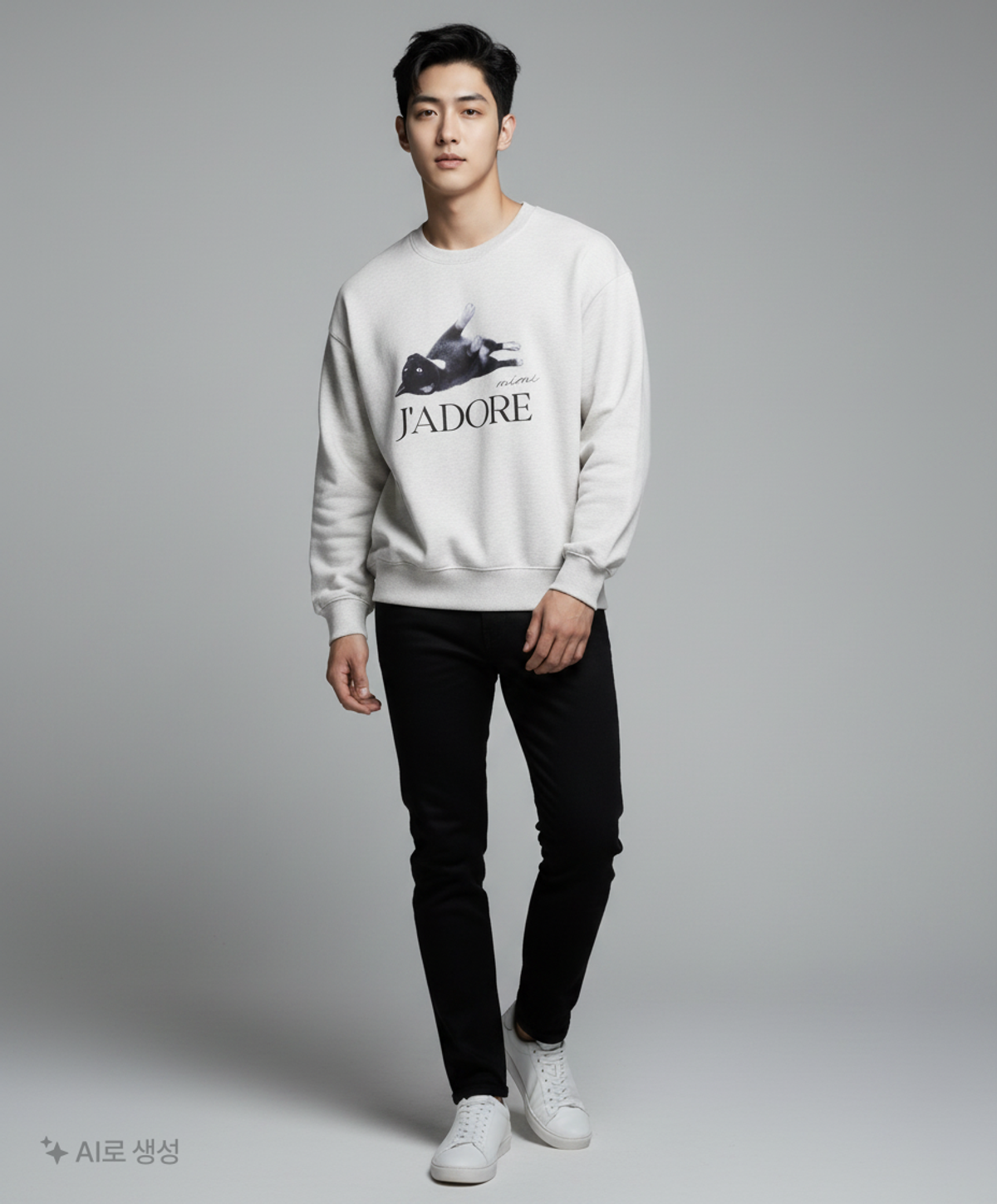 더 로켓(THE ROCKET) R MIMI GRAPHIC SWEATSHIRT [3colors] M