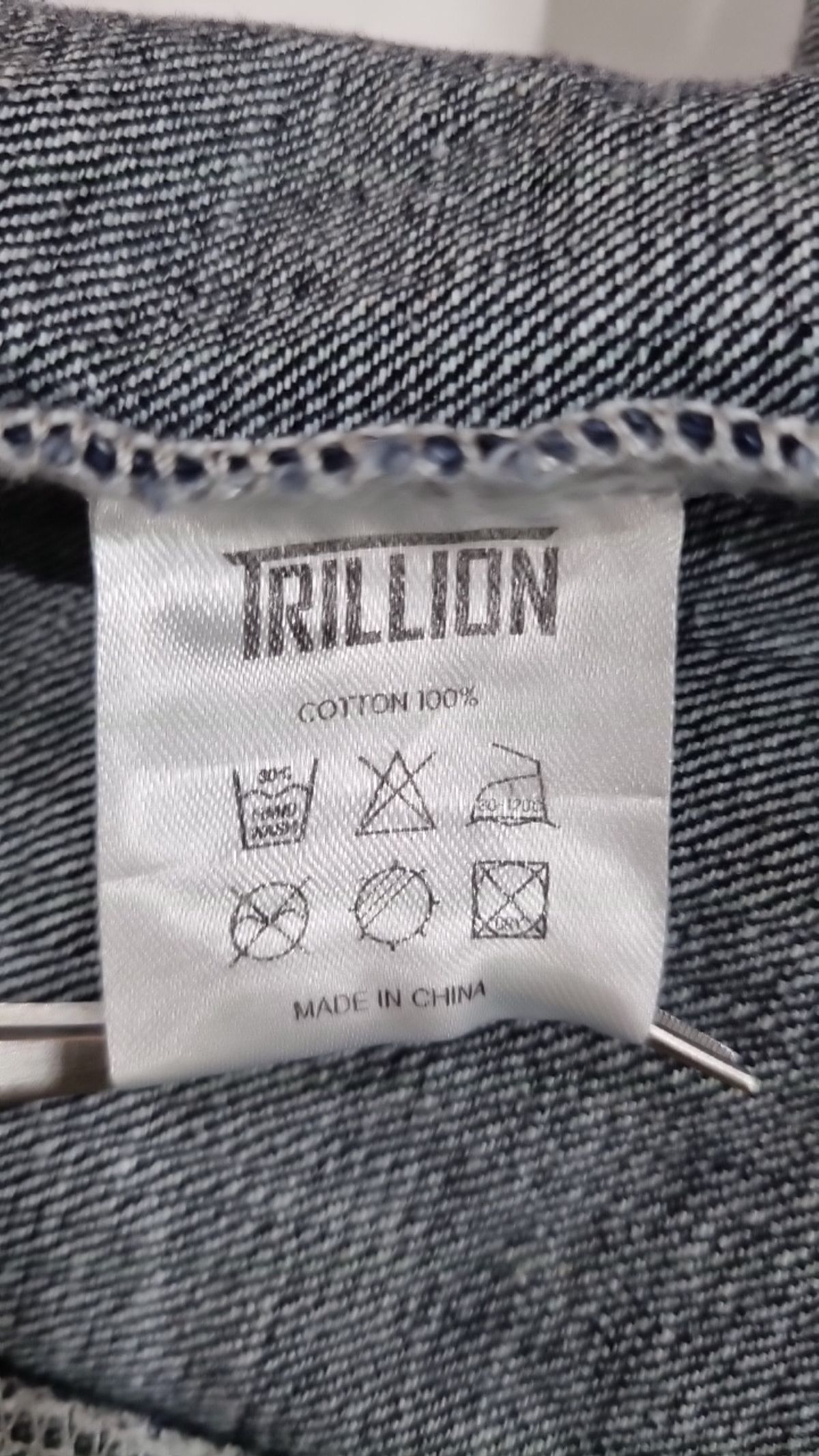 트릴리온(TRILLION) 데님/트러커 재킷 L