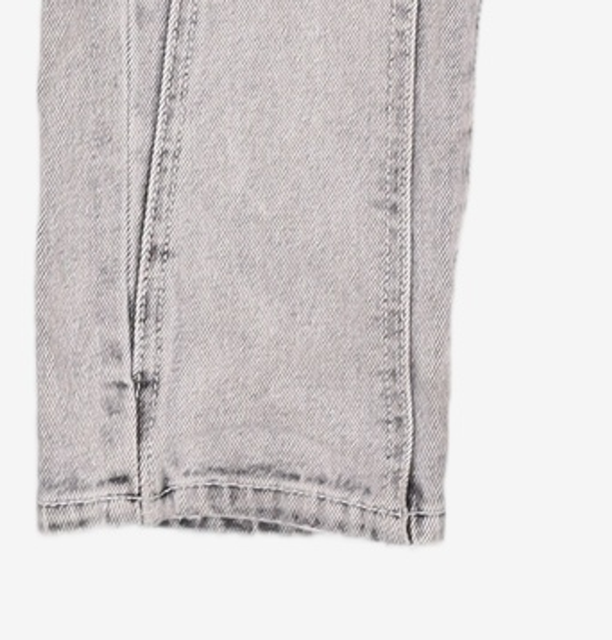 메종미네드(MAISON MINED) TURN OVER DENIM PANTS WHITE 46