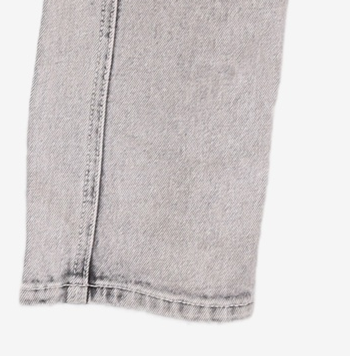 메종미네드(MAISON MINED) TURN OVER DENIM PANTS WHITE 46