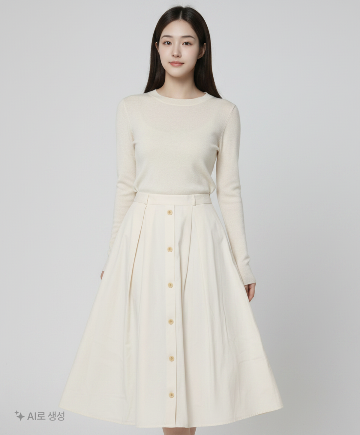 스파오(SPAO) 롱스커트 L