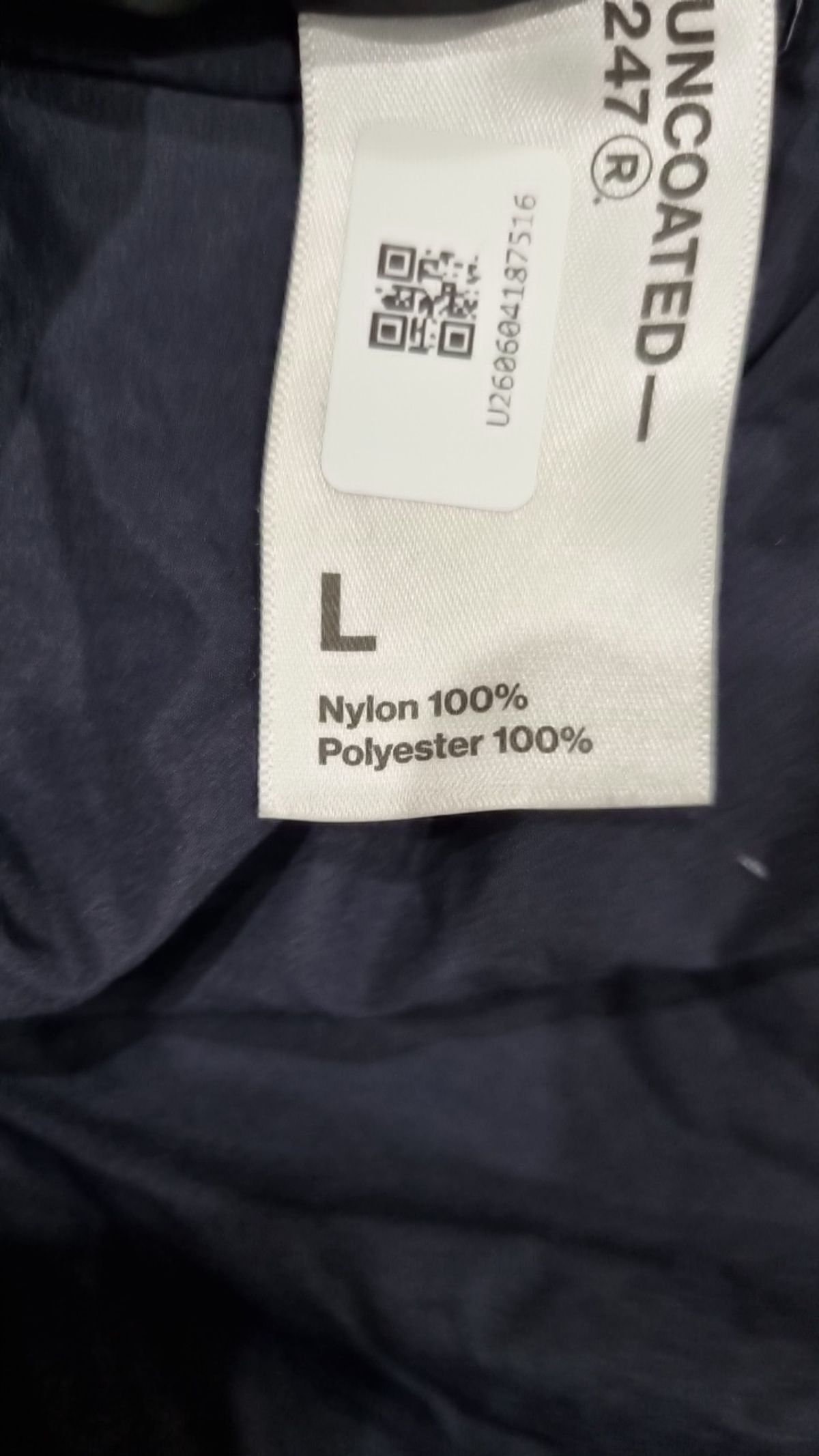 언코티드247(UNCOATED 247) 패딩 베스트 L