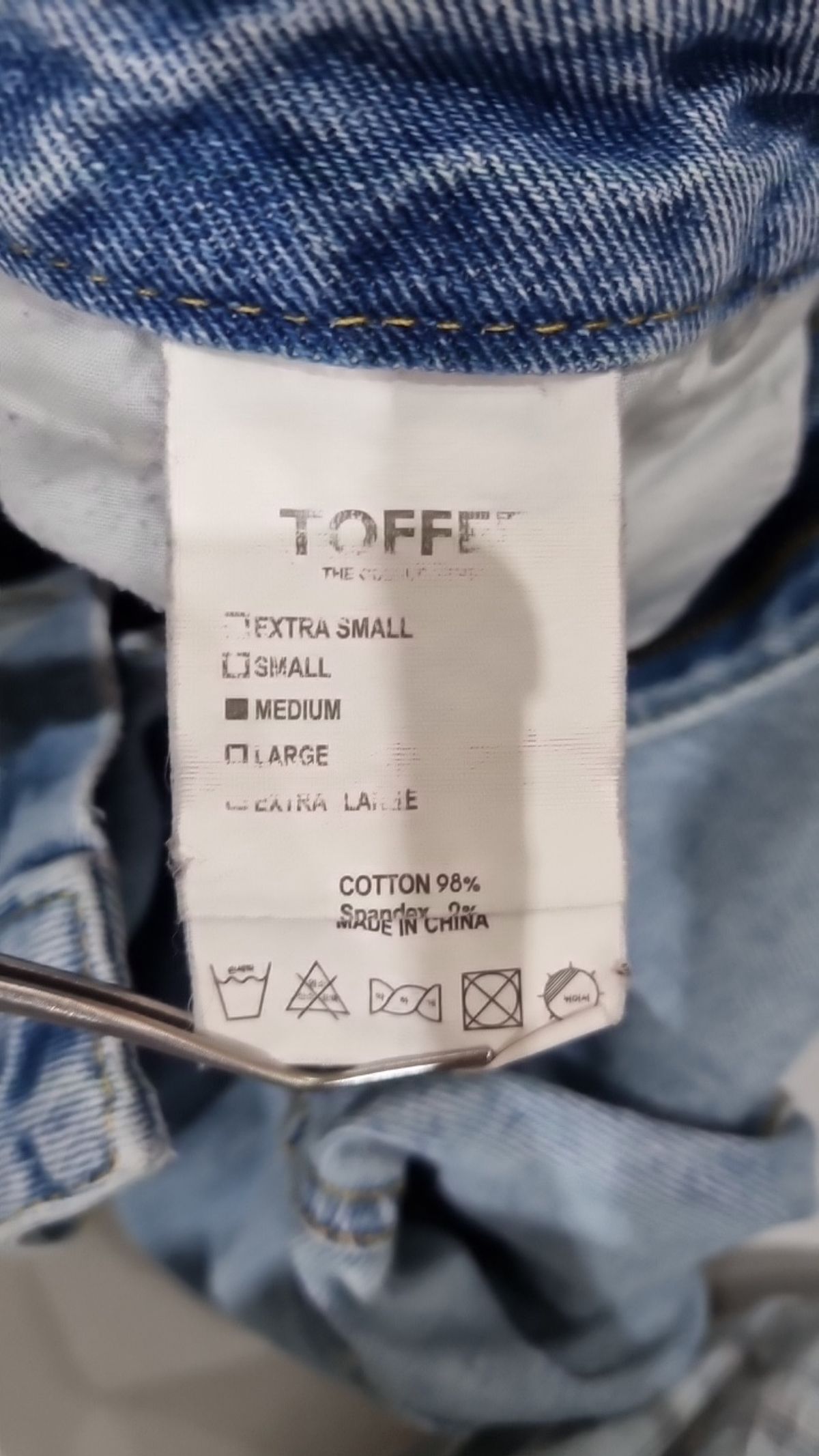 토피(TOFFEE) 청/데님 팬츠 M