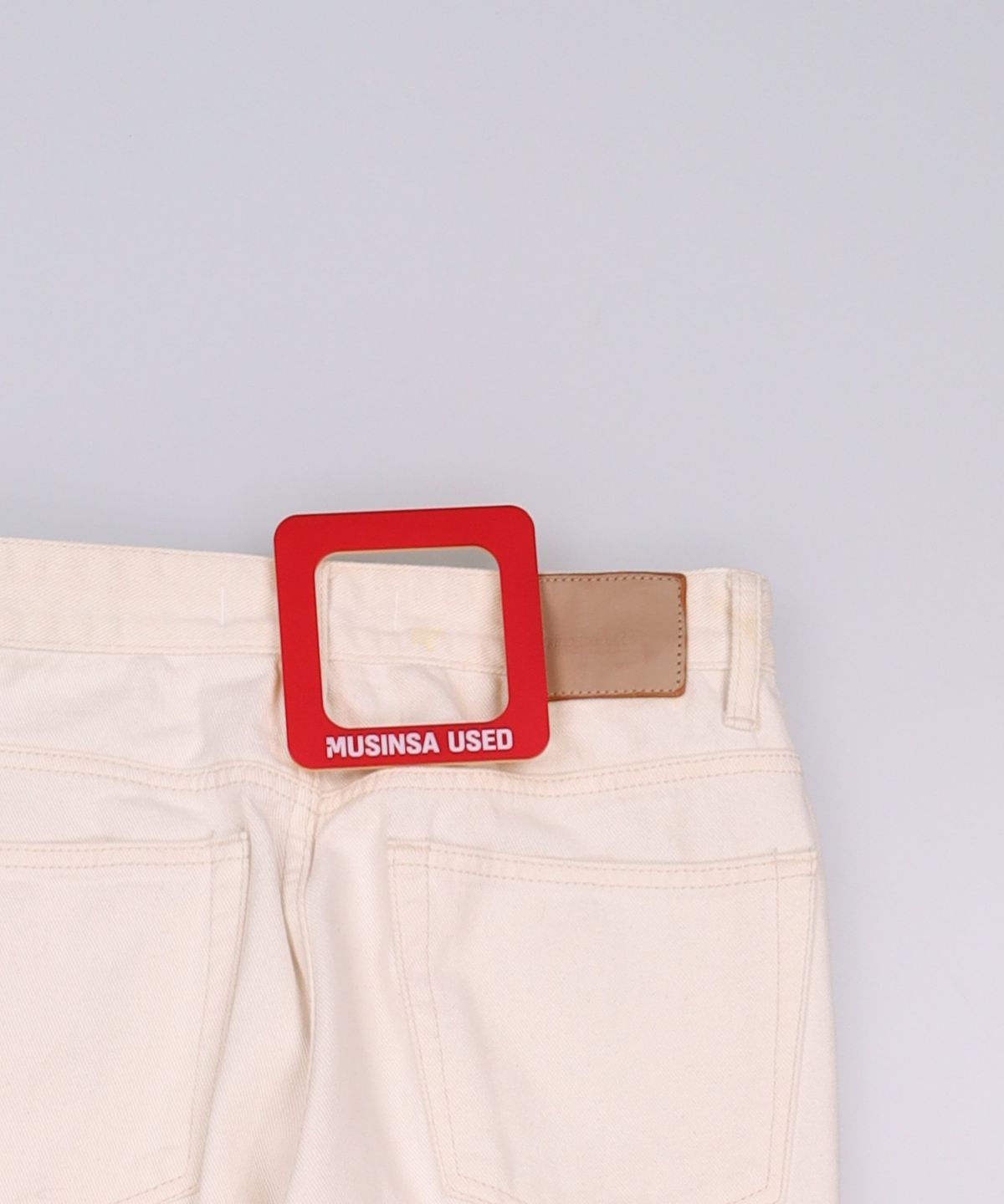 피스워커(PIECE WORKER) Off White / New Boot Cut 28