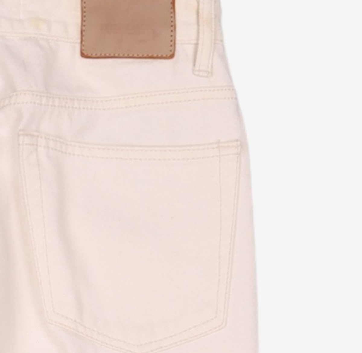 피스워커(PIECE WORKER) Off White / New Boot Cut 28