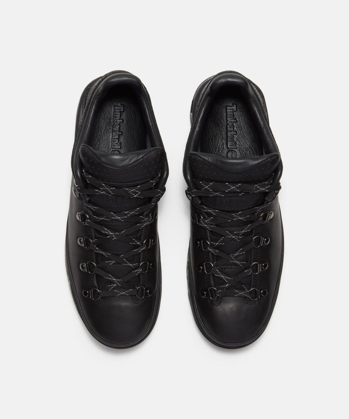 팀버랜드(TIMBERLAND) (남성) 월드 하이커 로우 부츠 - 블랙 / A418G-W02