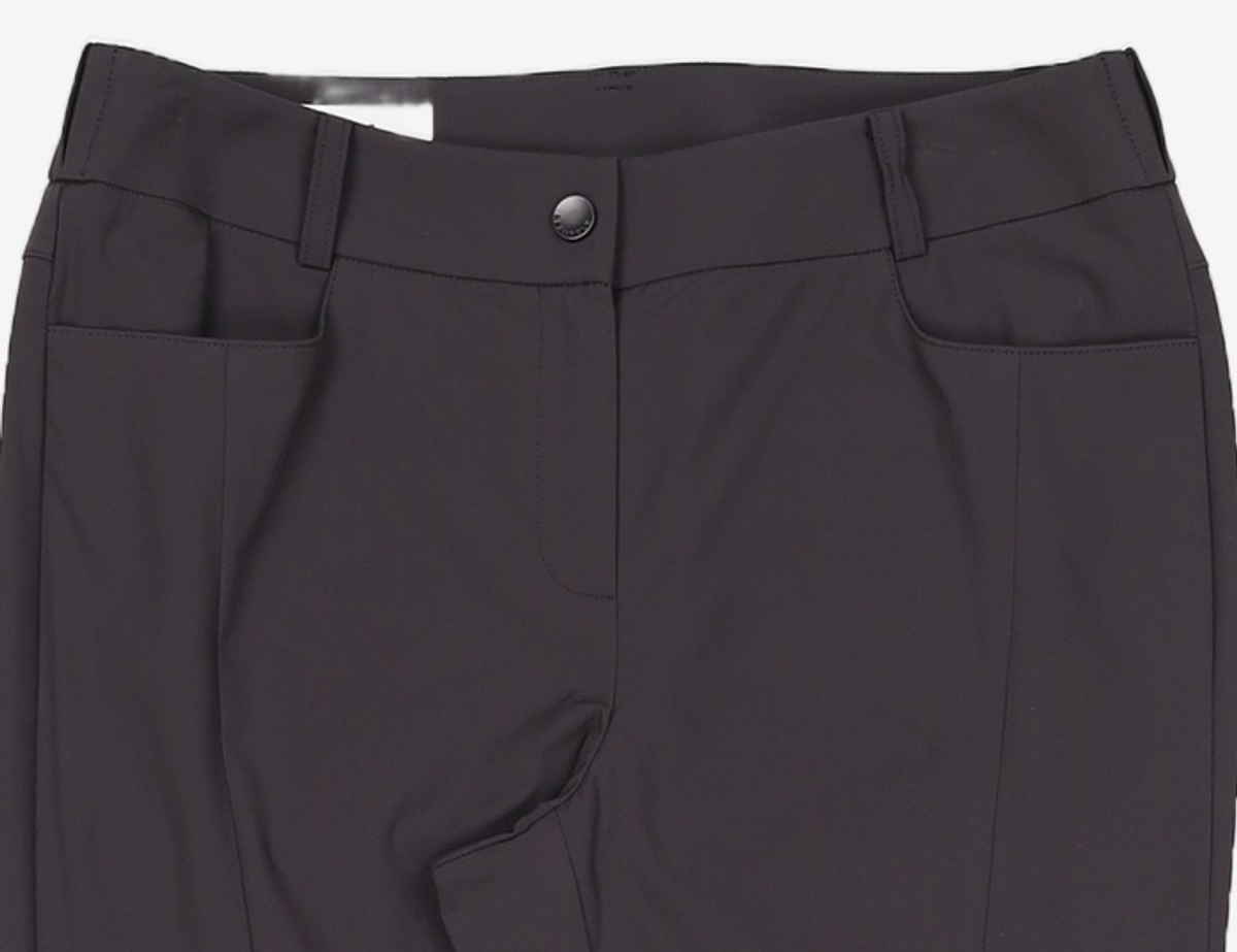 빈폴골프(BEANPOLE GOLF) 여성 블랙 밑단 슬릿 부츠컷 팬츠 (BJ2421A055) 26