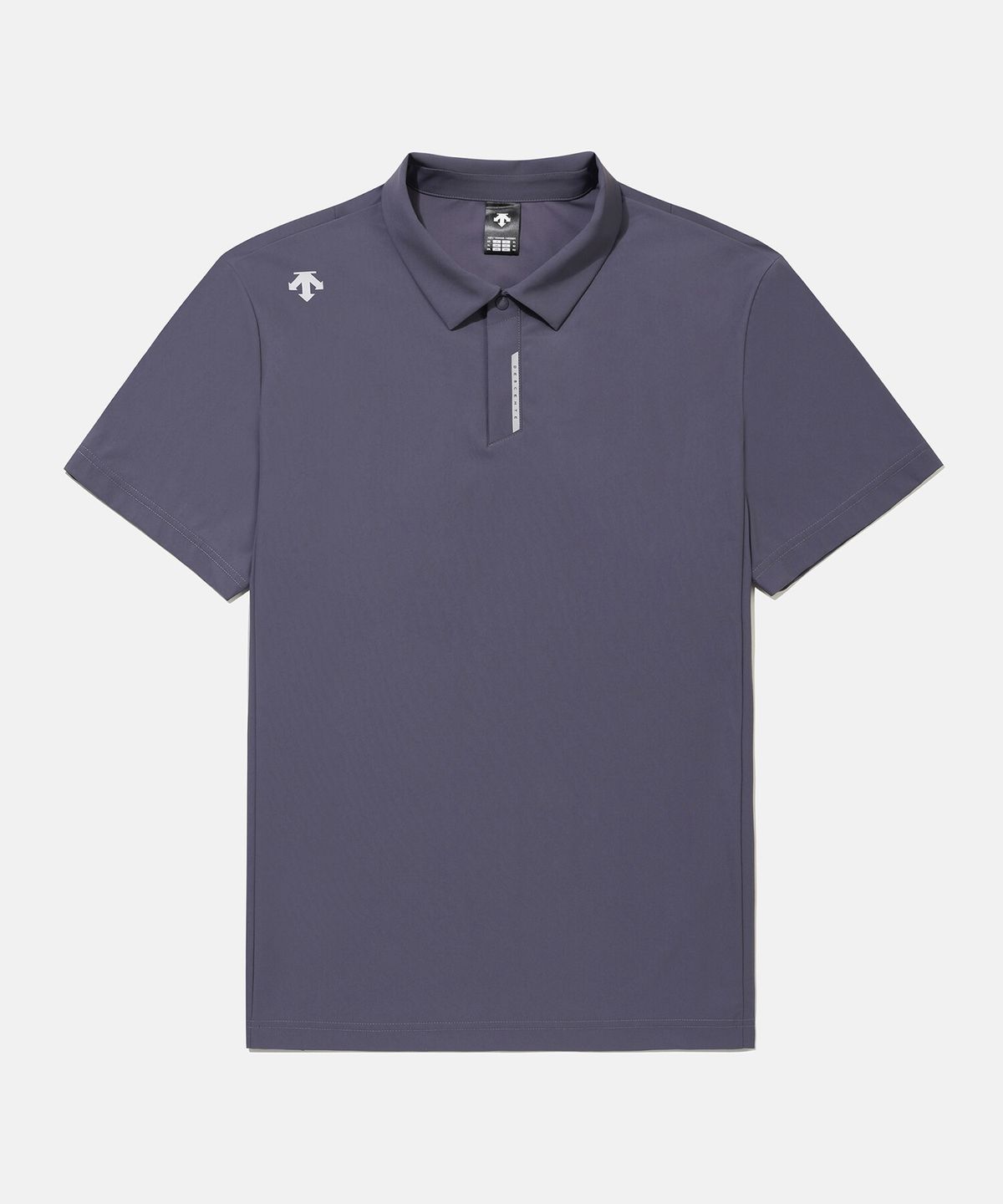 데상트(DESCENTE) 남성 쿨링 트리코트 반팔 폴로 티셔츠 그레이 SR311TPS71