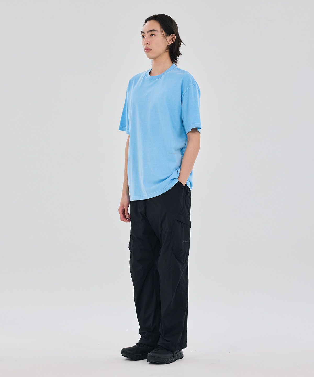 헬리녹스 웨어(HELINOX WEAR) 가먼트 다잉 반팔티셔츠_Cyan Blue